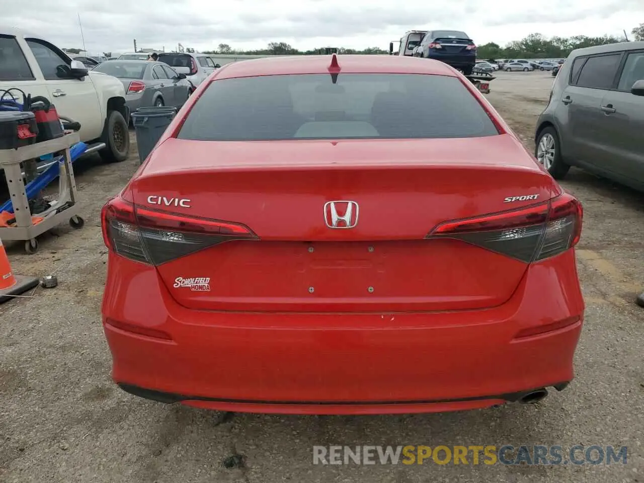 6 Photograph of a damaged car 2HGFE2F50PH515016 HONDA CIVIC 2023