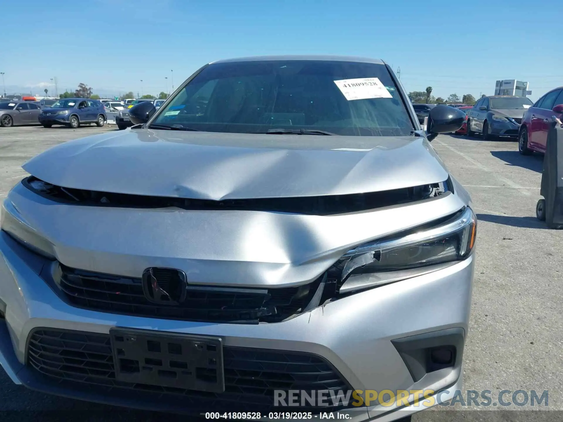 12 Photograph of a damaged car 2HGFE2F50PH521494 HONDA CIVIC 2023