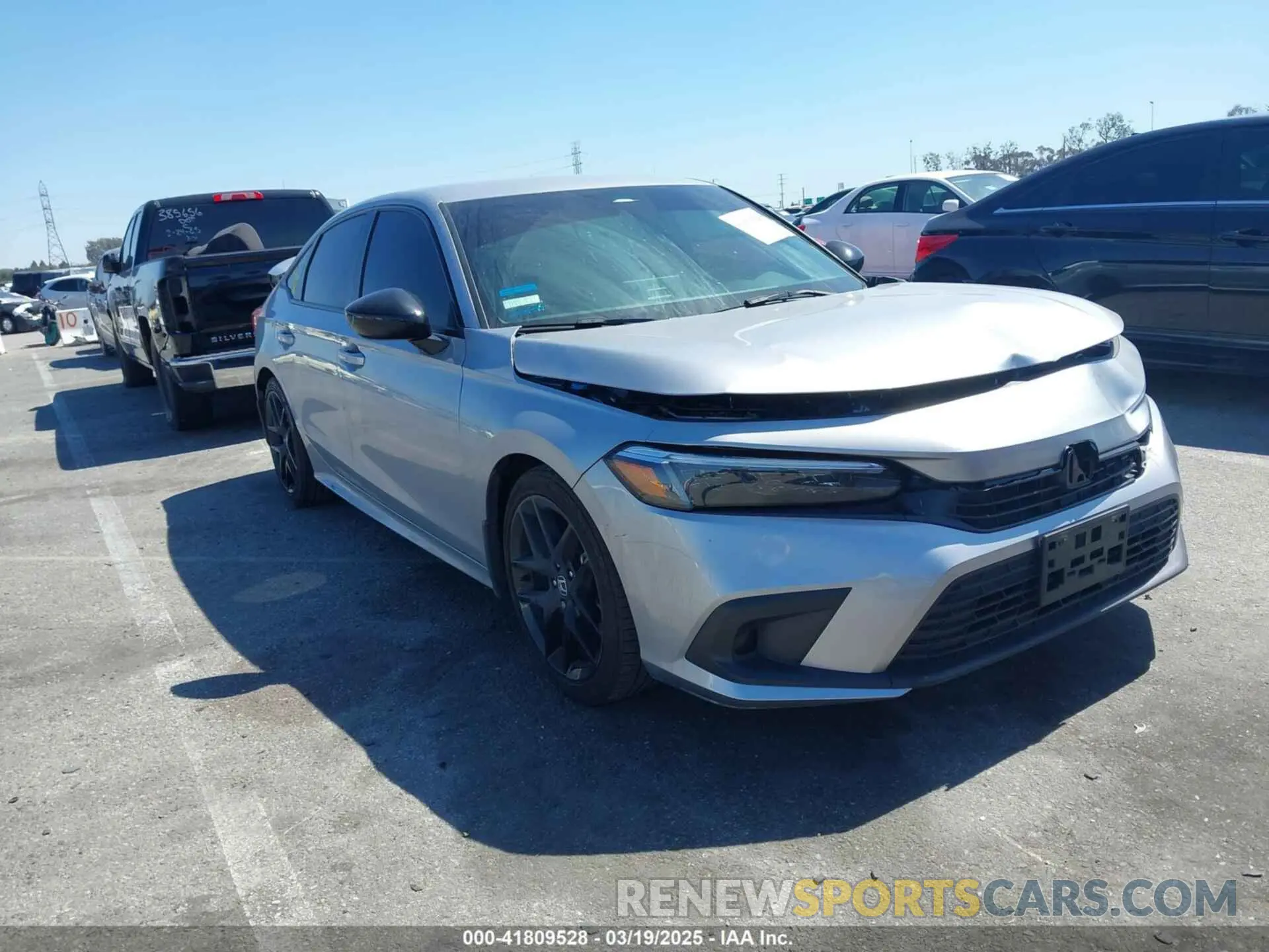 6 Photograph of a damaged car 2HGFE2F50PH521494 HONDA CIVIC 2023