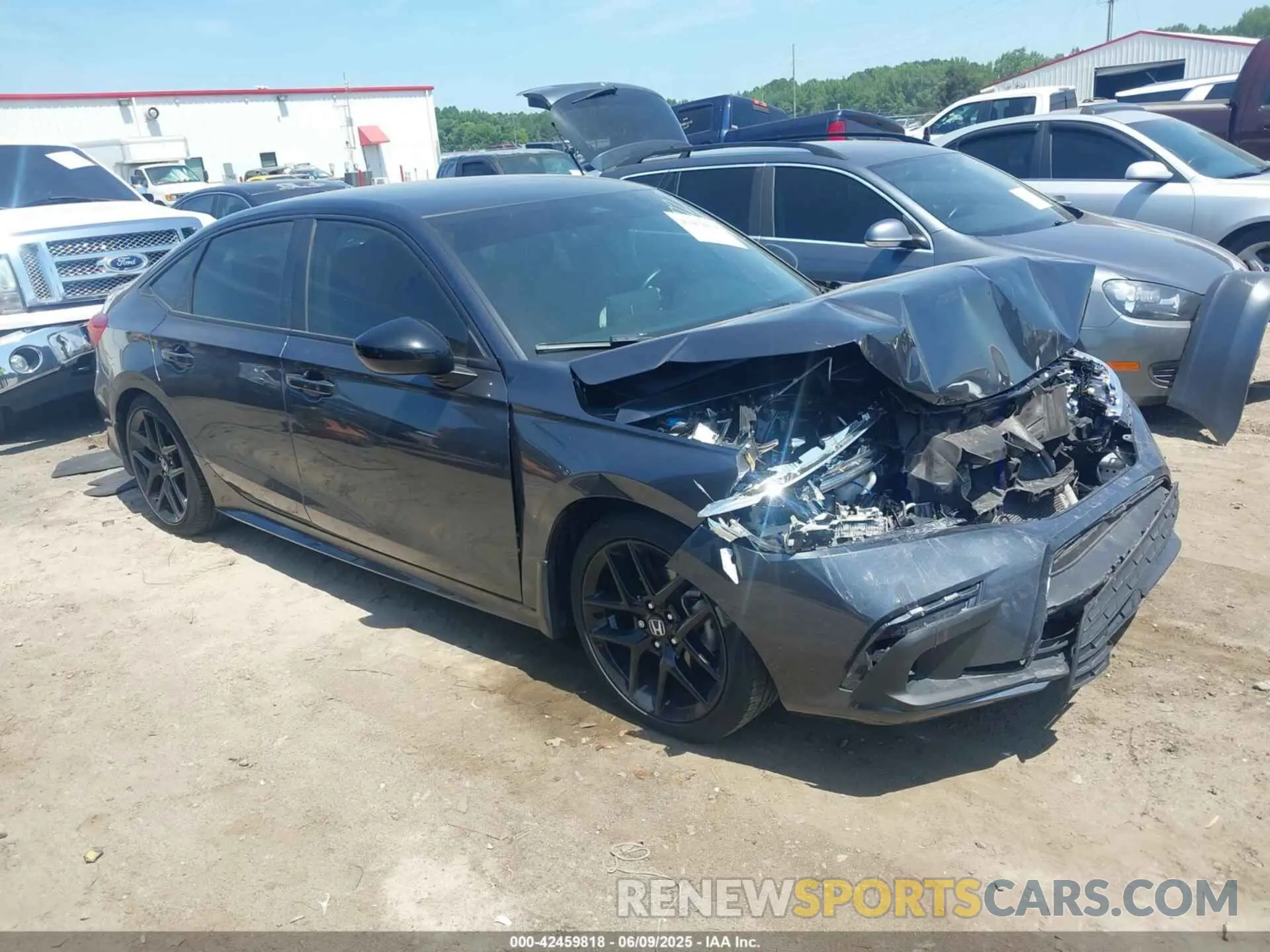 1 Photograph of a damaged car 2HGFE2F50PH521754 HONDA CIVIC 2023