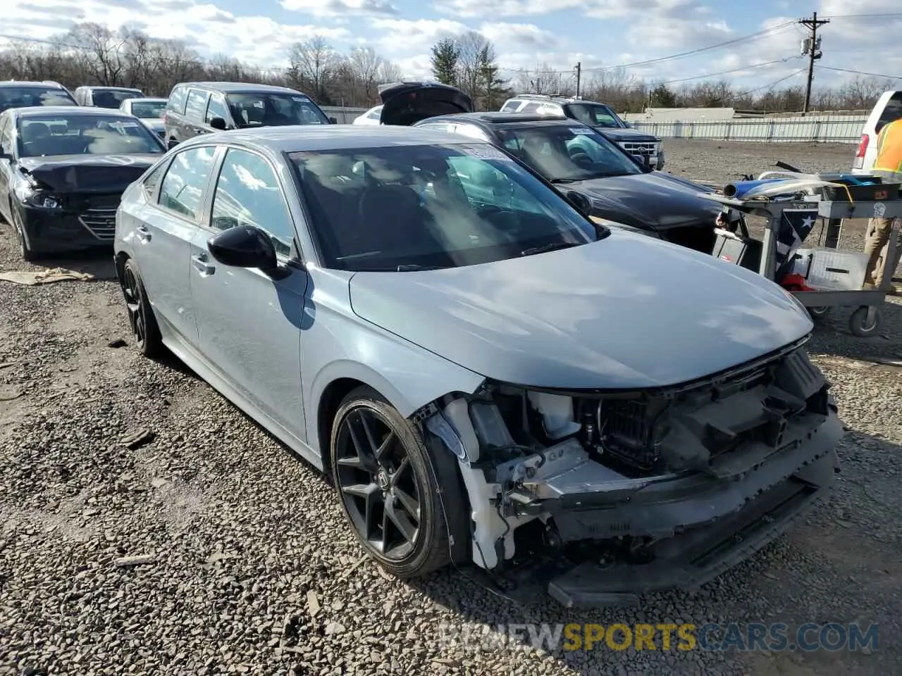 4 Photograph of a damaged car 2HGFE2F50PH527232 HONDA CIVIC 2023