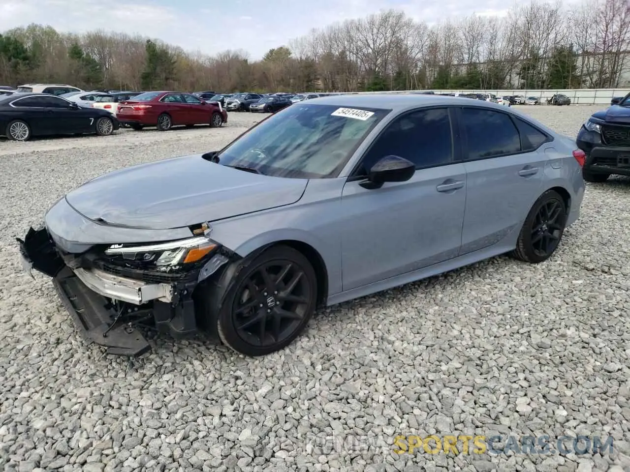 1 Photograph of a damaged car 2HGFE2F50PH528025 HONDA CIVIC 2023