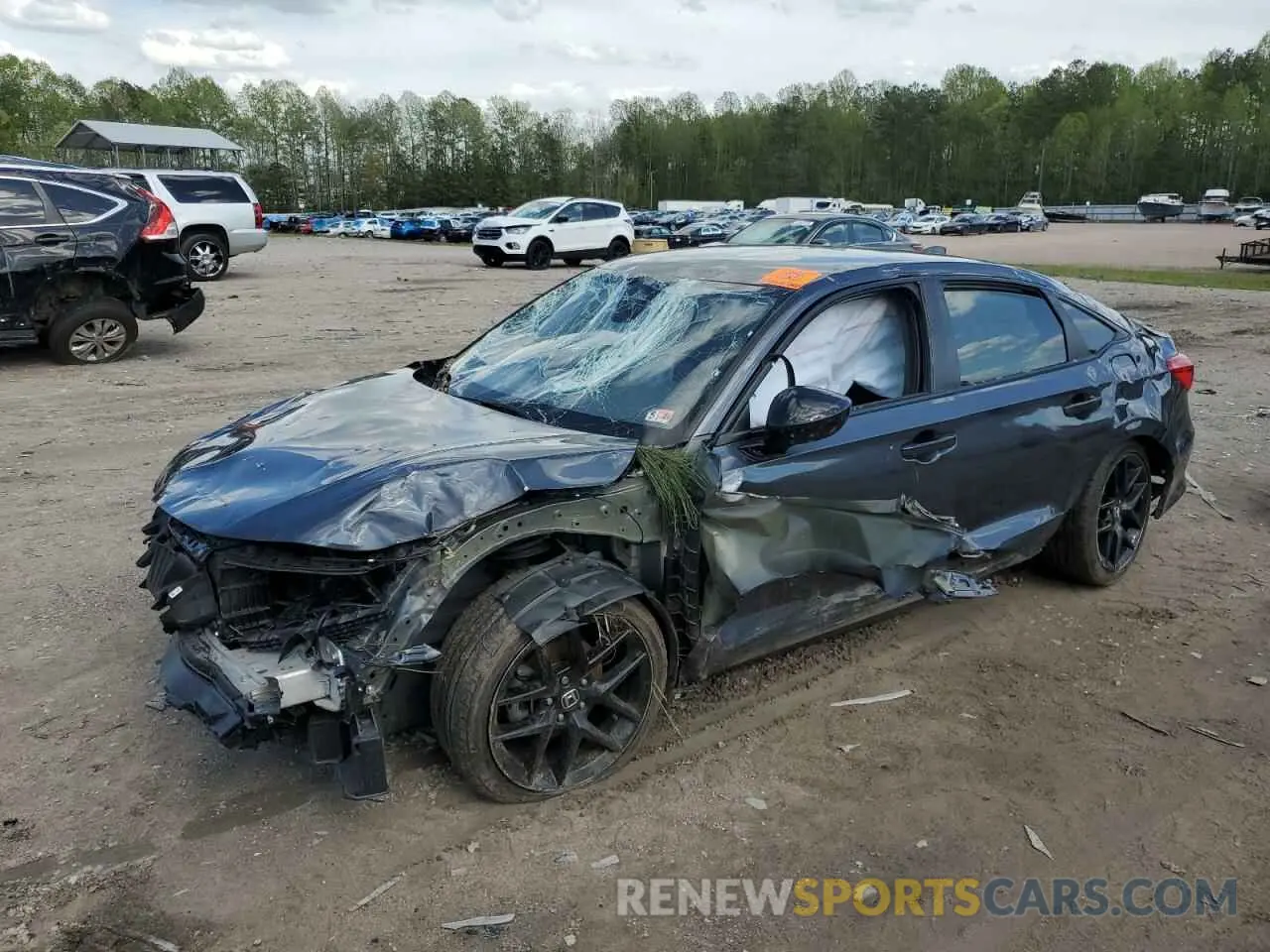 1 Photograph of a damaged car 2HGFE2F50PH529238 HONDA CIVIC 2023