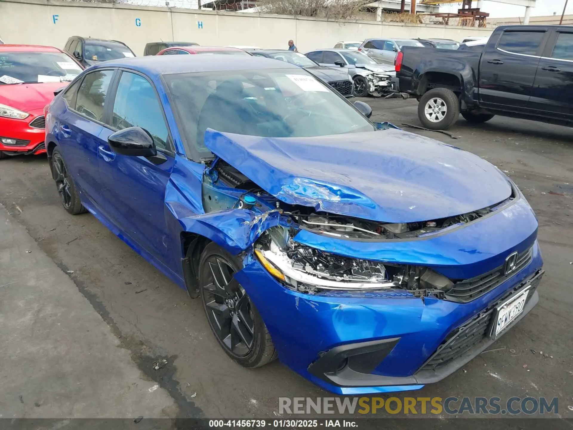 1 Photograph of a damaged car 2HGFE2F50PH535931 HONDA CIVIC 2023