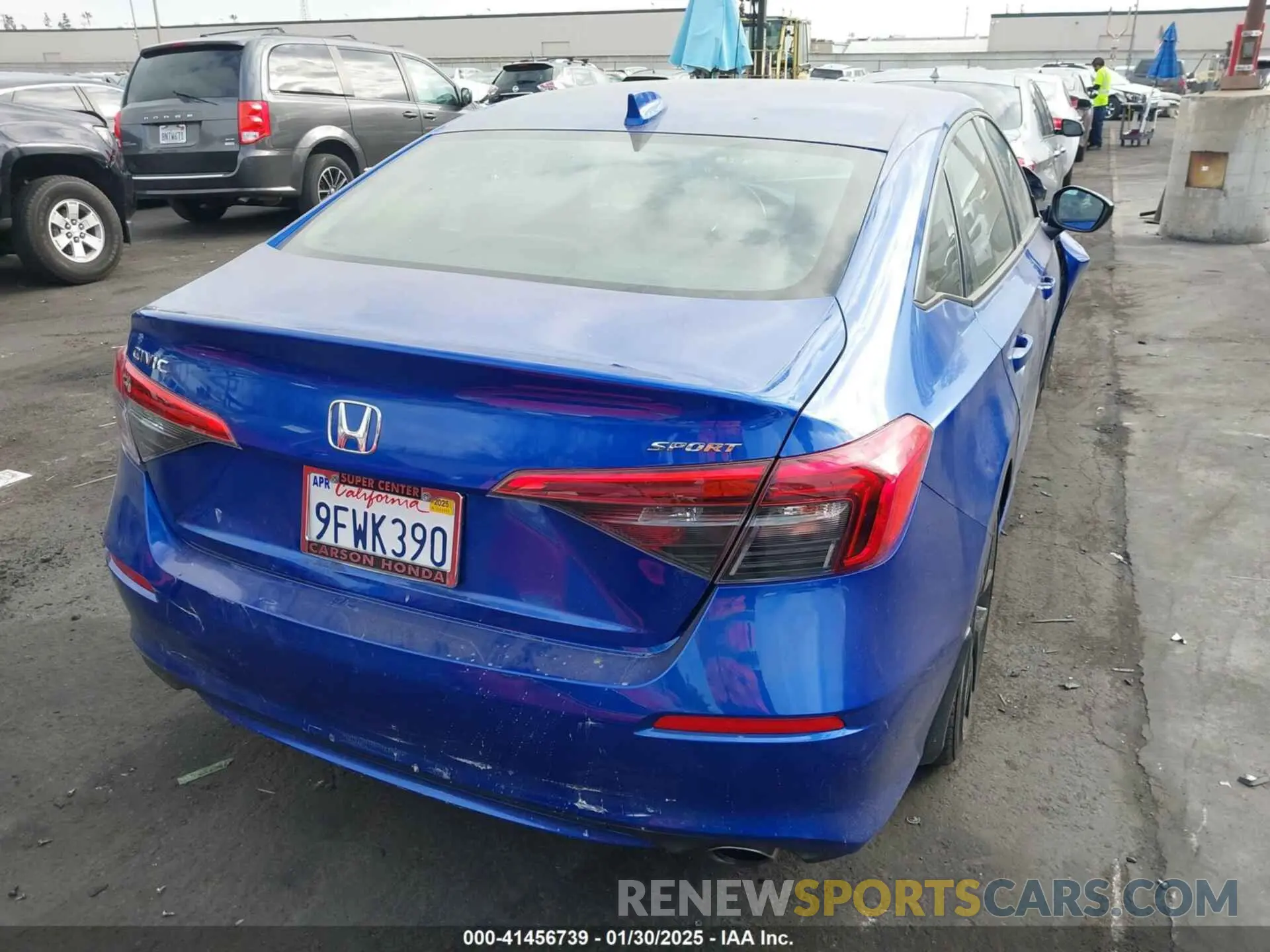17 Photograph of a damaged car 2HGFE2F50PH535931 HONDA CIVIC 2023