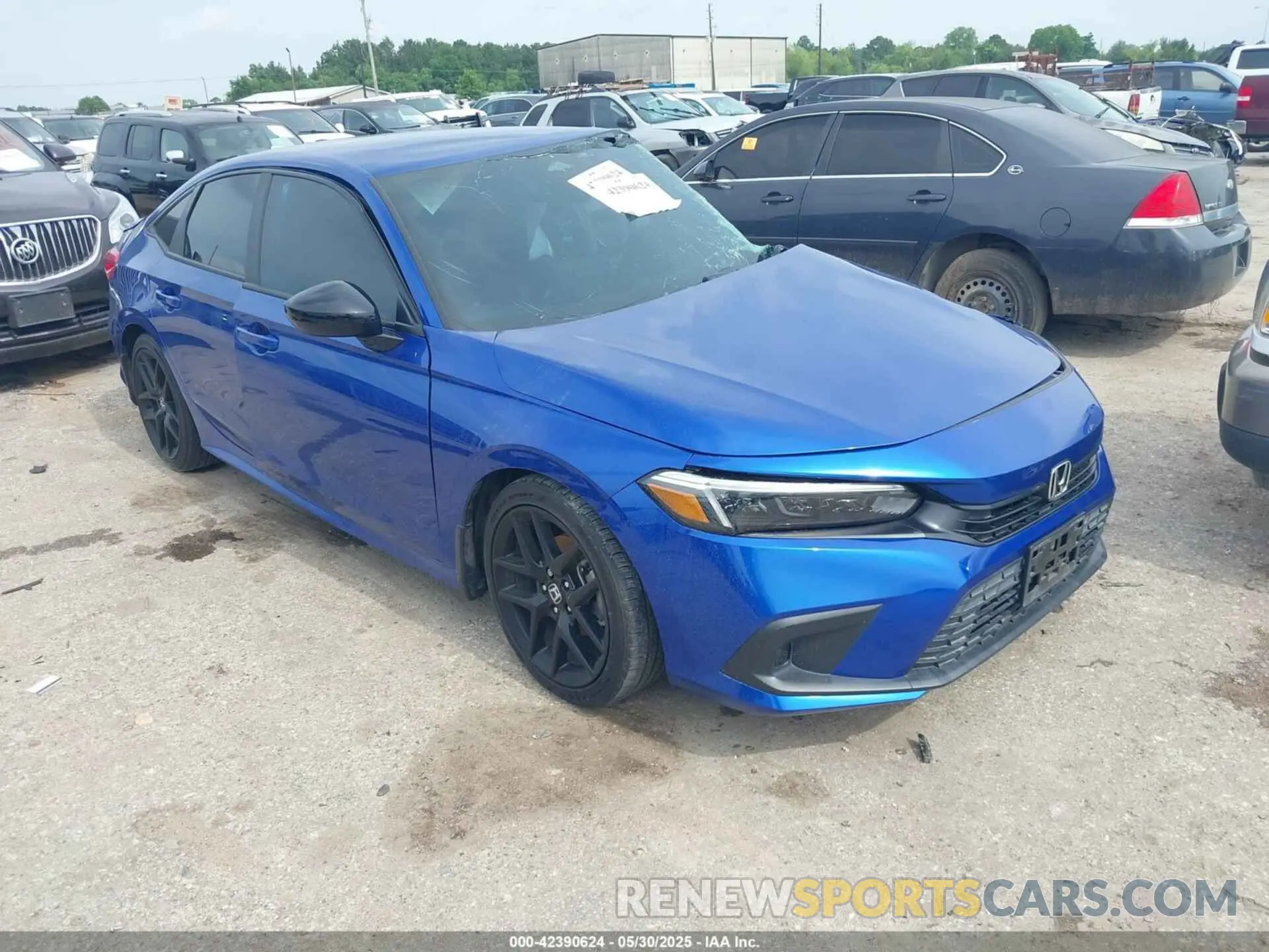1 Photograph of a damaged car 2HGFE2F50PH545326 HONDA CIVIC 2023