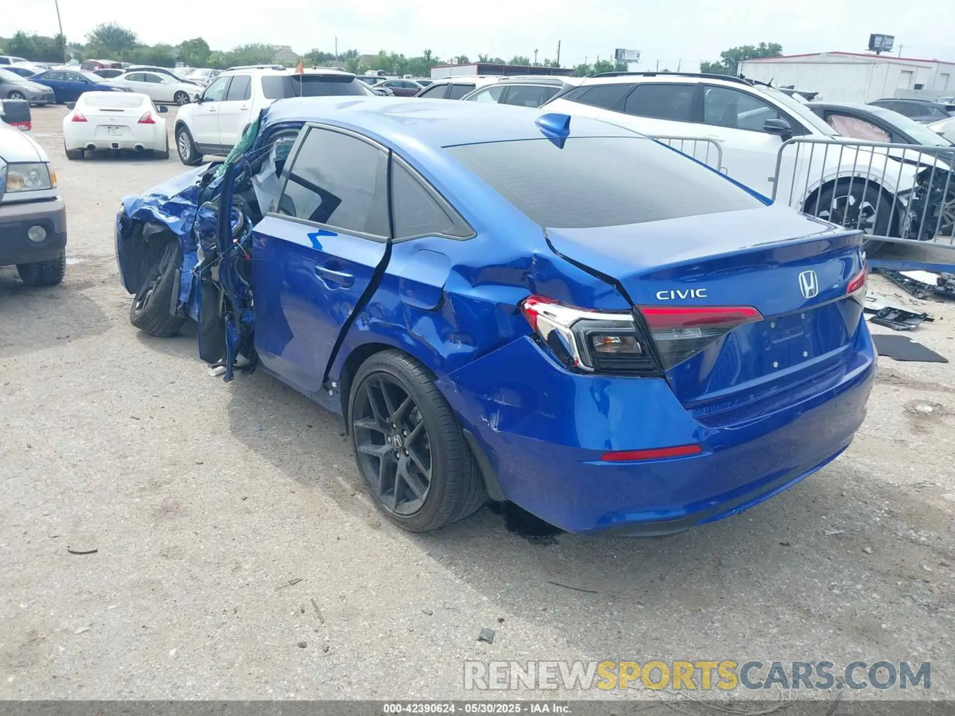 3 Photograph of a damaged car 2HGFE2F50PH545326 HONDA CIVIC 2023
