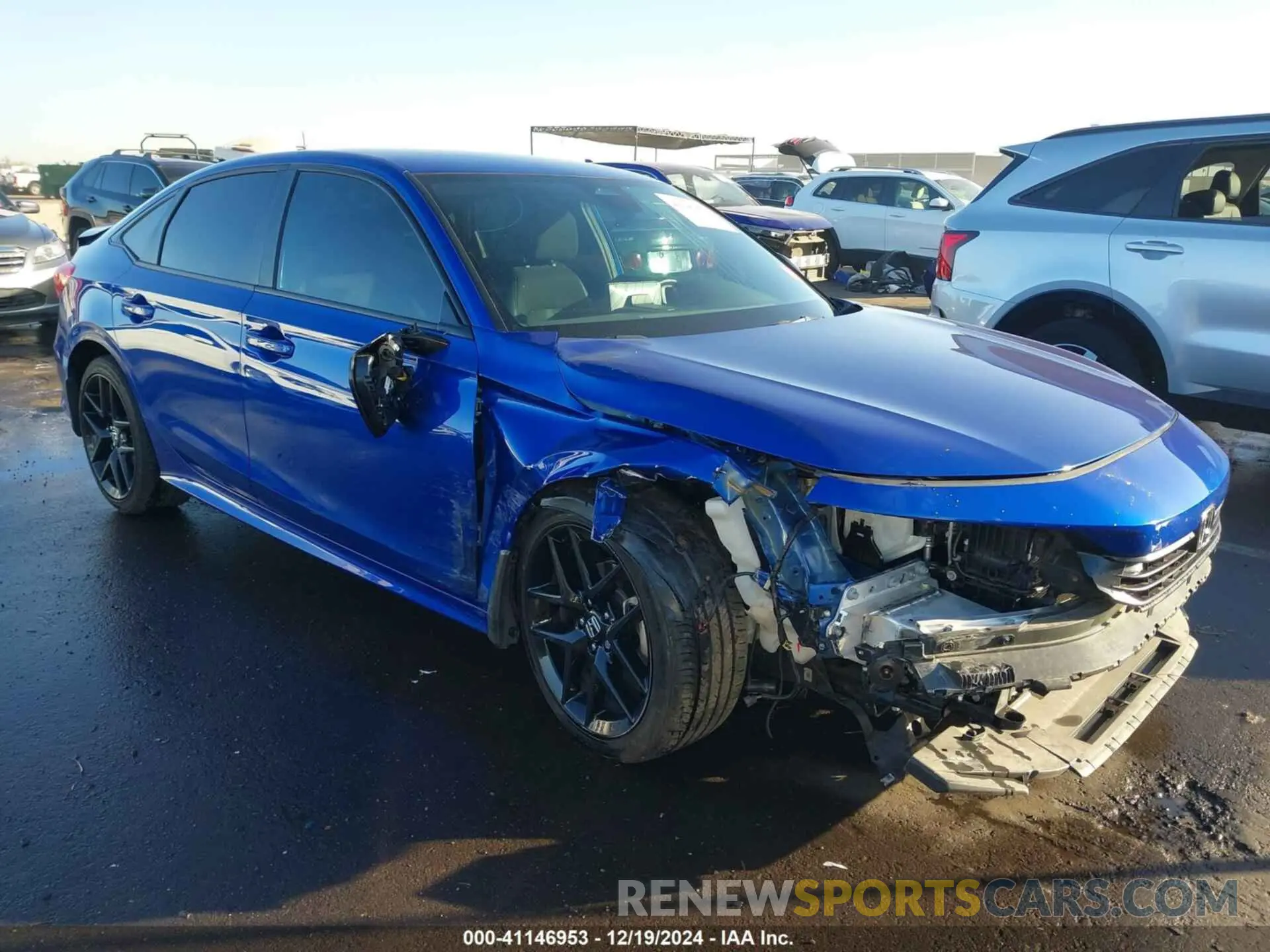 1 Photograph of a damaged car 2HGFE2F50PH545696 HONDA CIVIC 2023