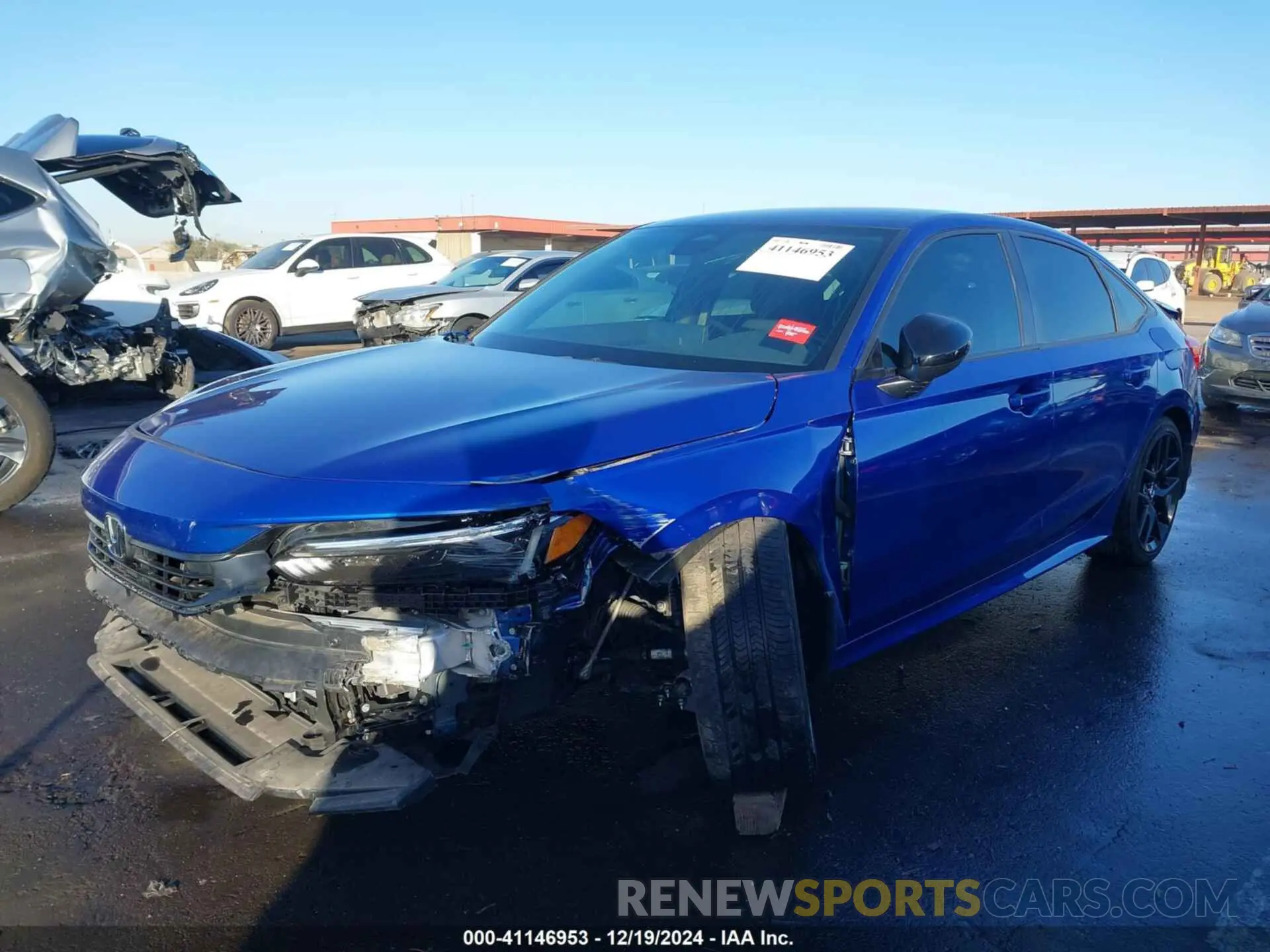 2 Photograph of a damaged car 2HGFE2F50PH545696 HONDA CIVIC 2023