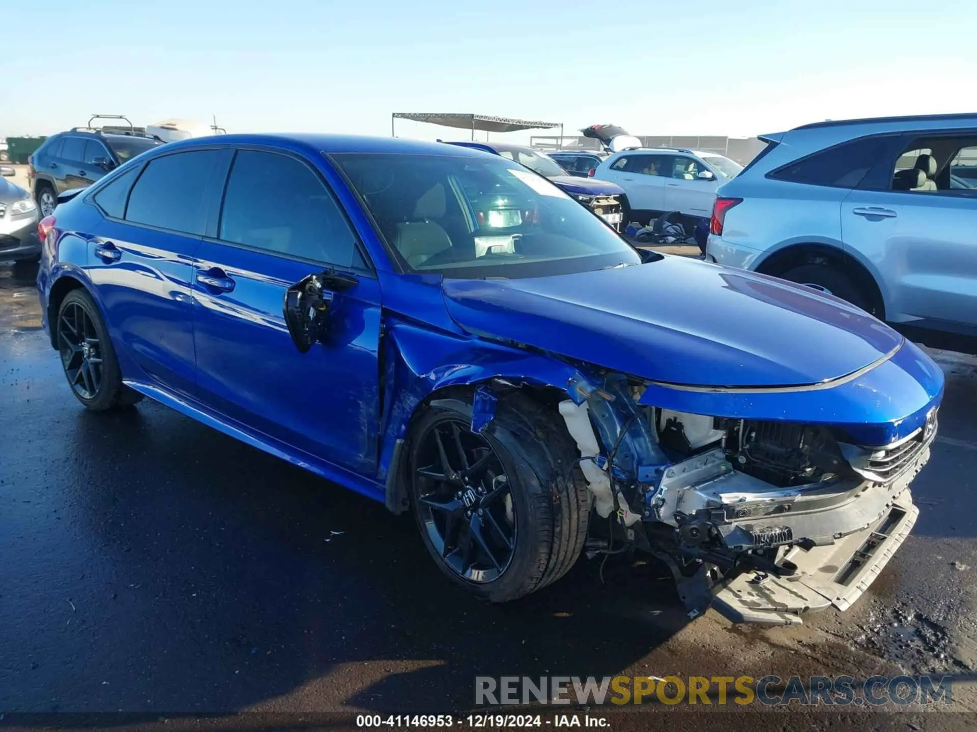 6 Photograph of a damaged car 2HGFE2F50PH545696 HONDA CIVIC 2023