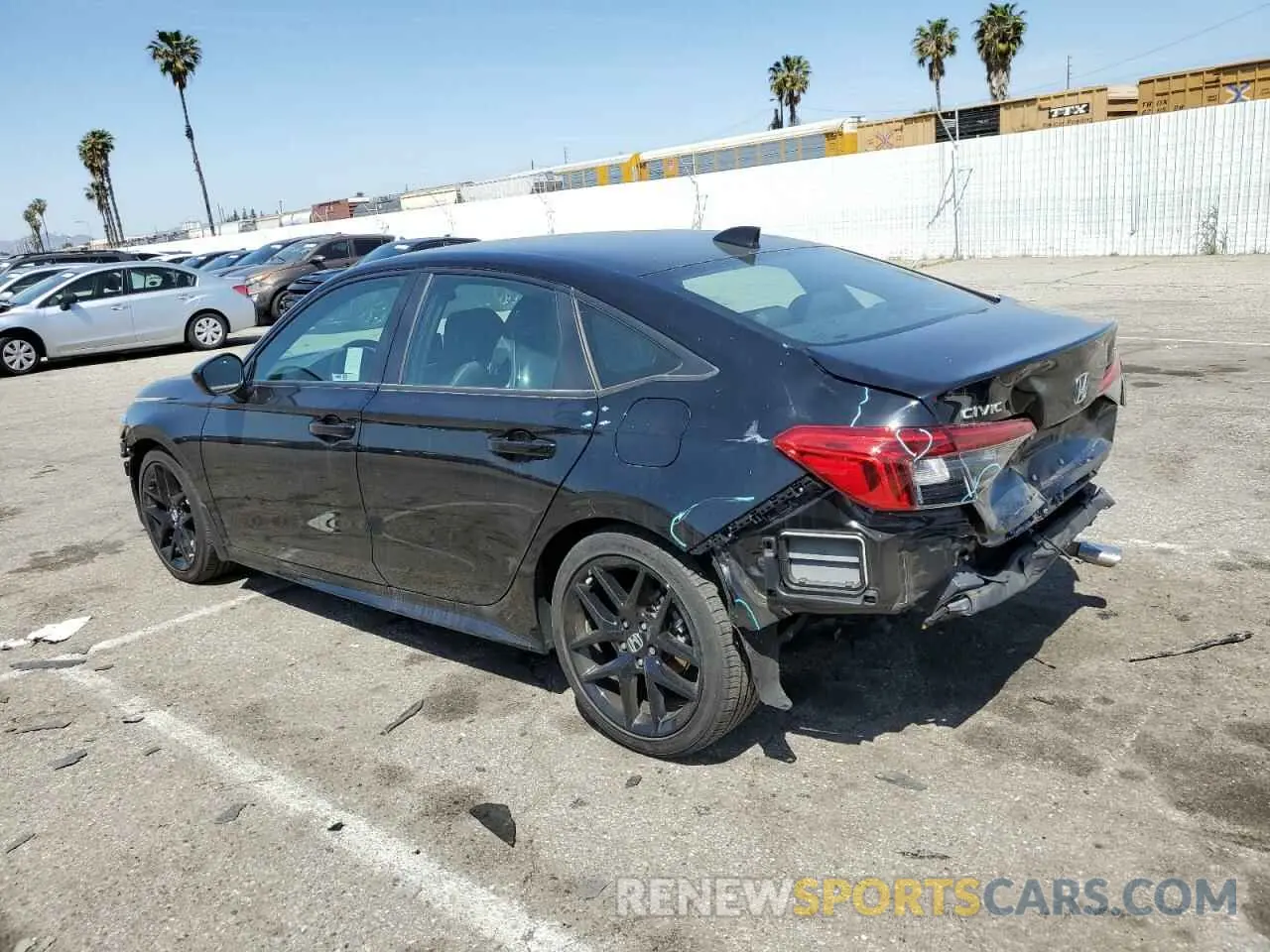 2 Photograph of a damaged car 2HGFE2F50PH548145 HONDA CIVIC 2023