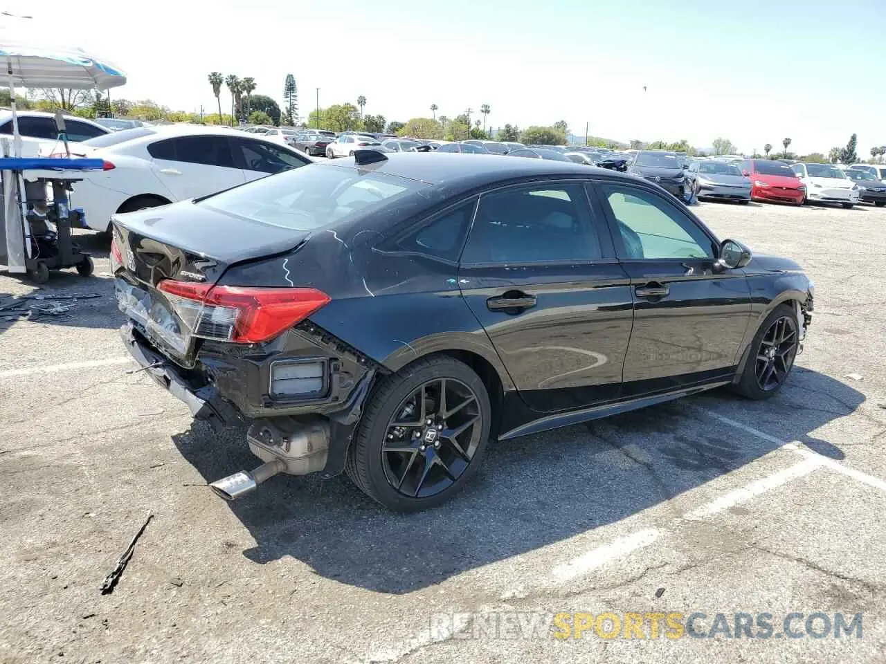 3 Photograph of a damaged car 2HGFE2F50PH548145 HONDA CIVIC 2023