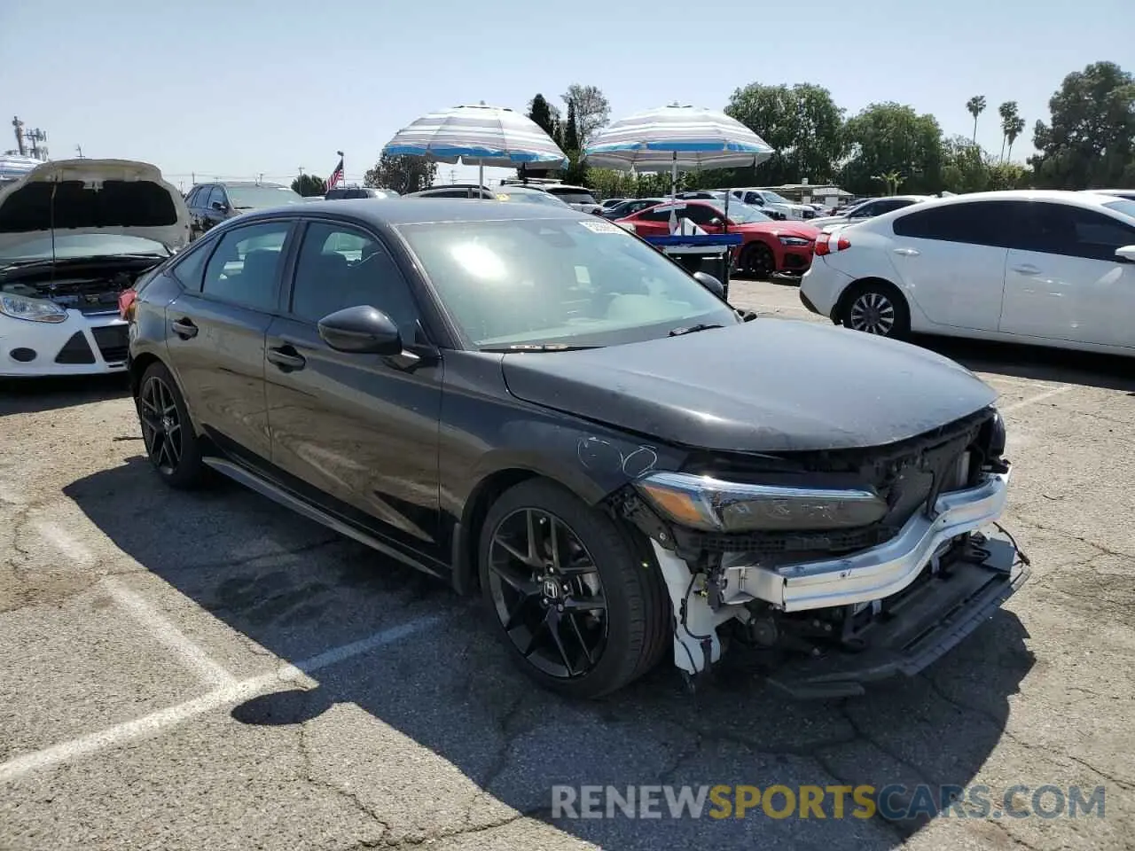 4 Photograph of a damaged car 2HGFE2F50PH548145 HONDA CIVIC 2023