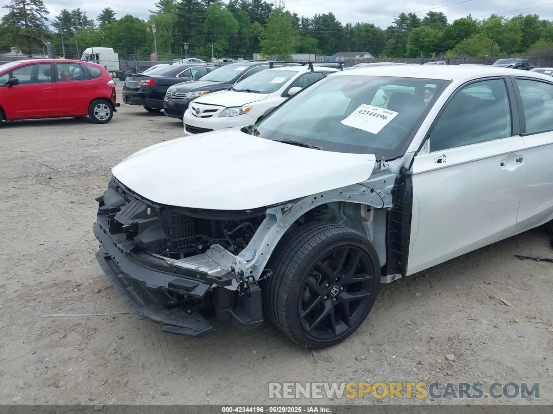 6 Photograph of a damaged car 2HGFE2F50PH555516 HONDA CIVIC 2023