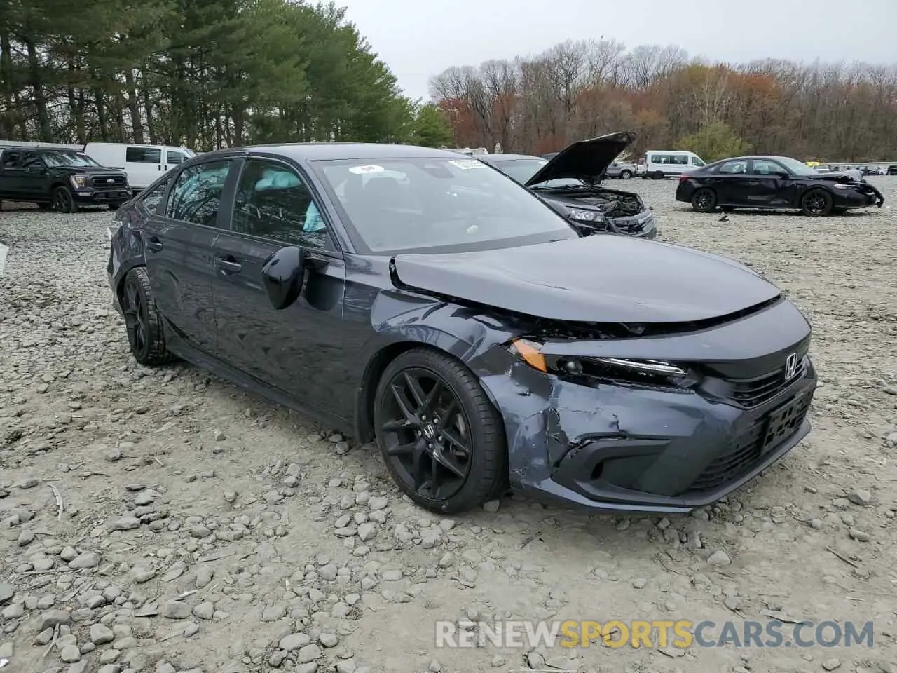 4 Photograph of a damaged car 2HGFE2F50PH556908 HONDA CIVIC 2023