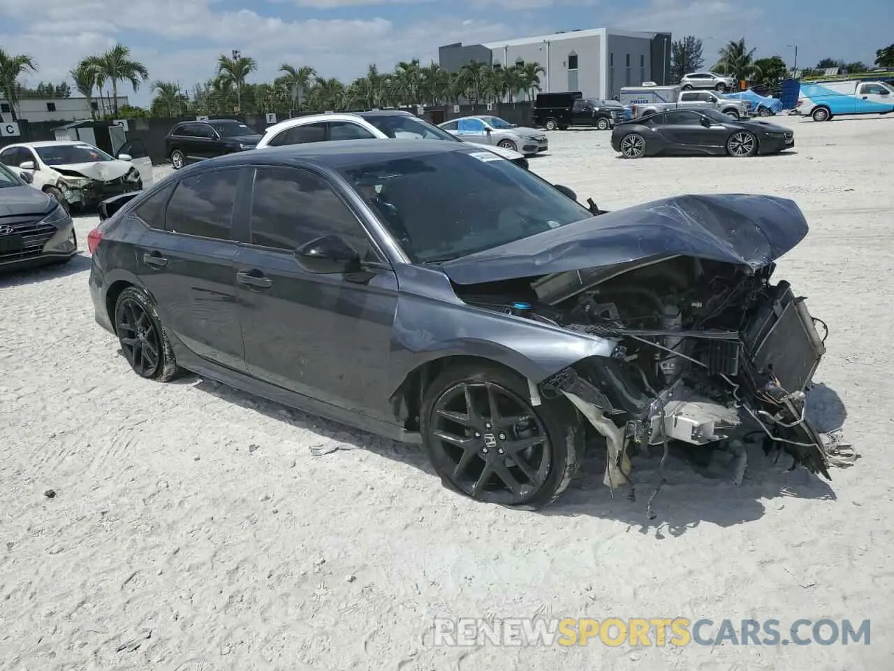 4 Photograph of a damaged car 2HGFE2F50PH564832 HONDA CIVIC 2023