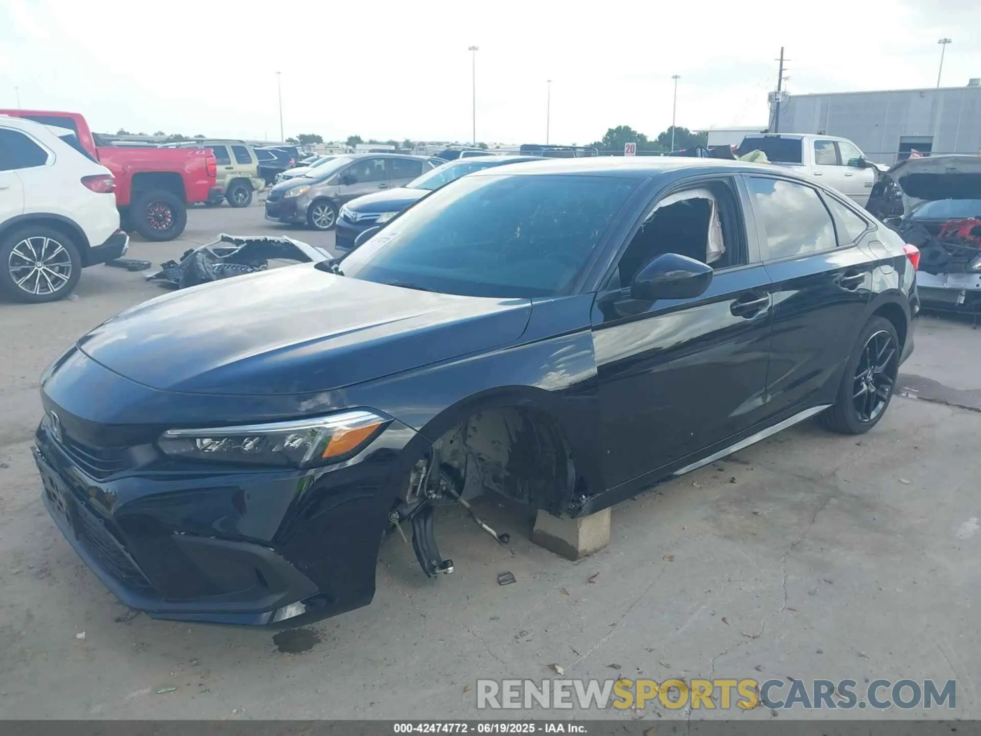 2 Photograph of a damaged car 2HGFE2F50PH570419 HONDA CIVIC 2023