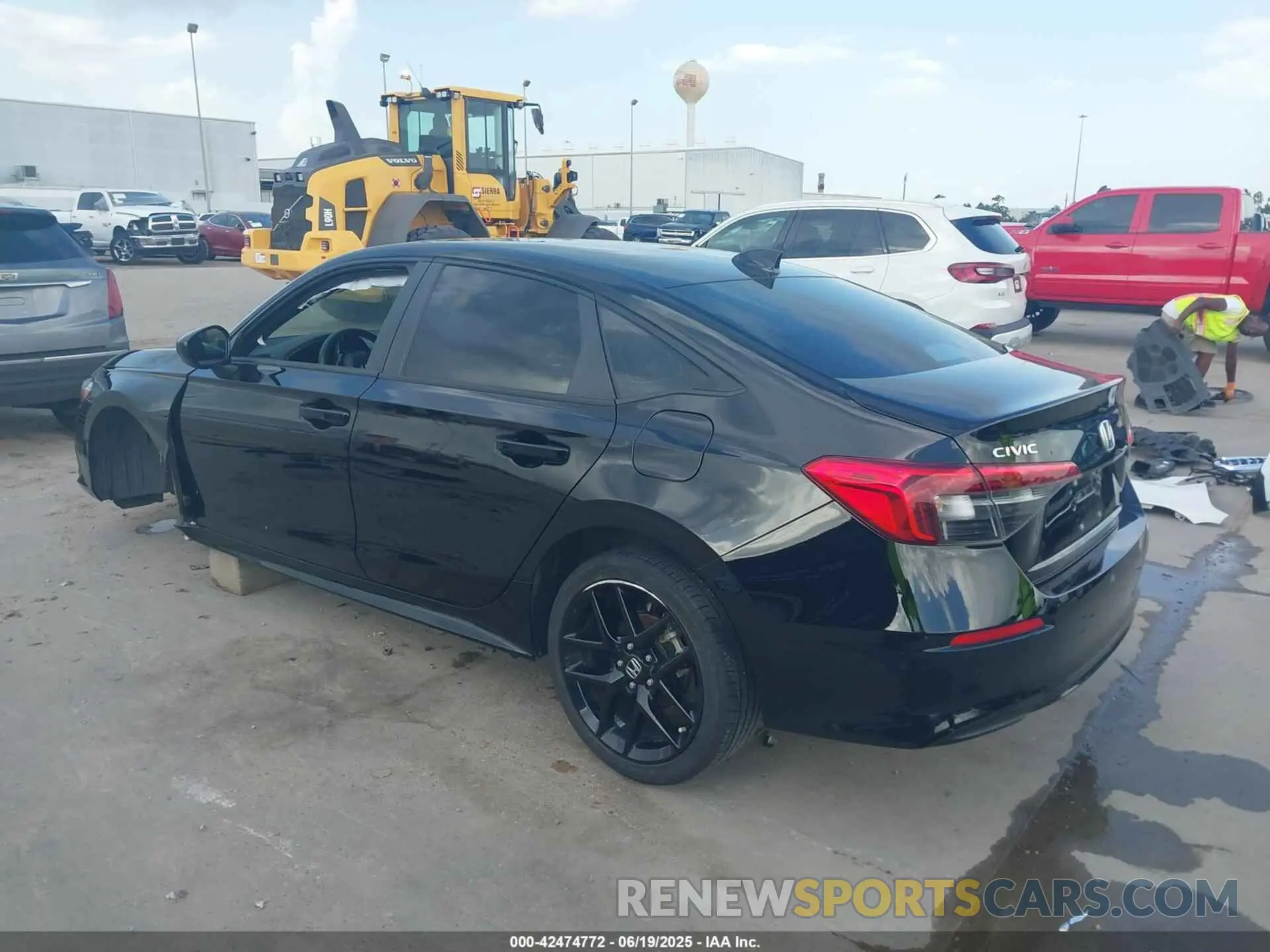 3 Photograph of a damaged car 2HGFE2F50PH570419 HONDA CIVIC 2023