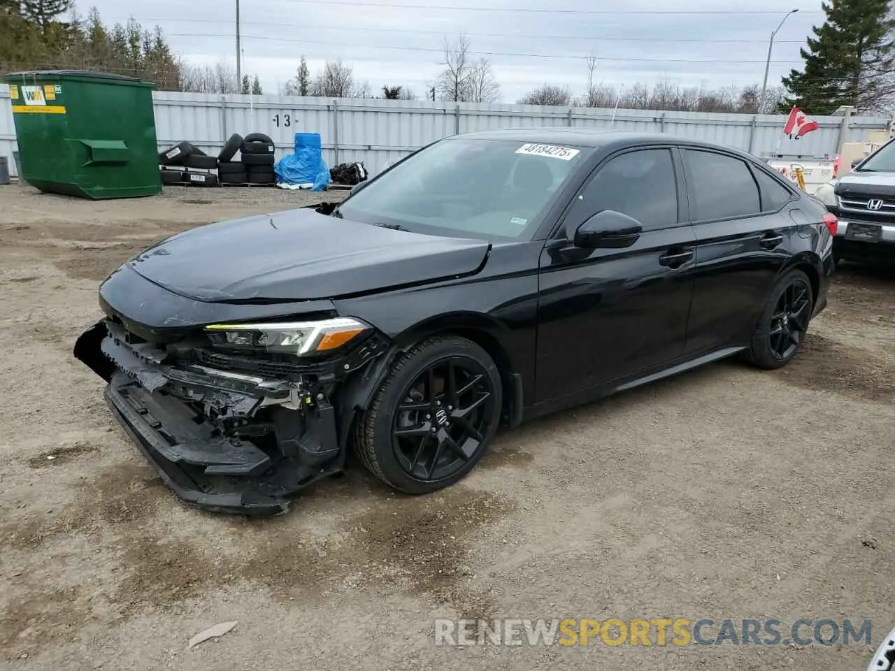 1 Photograph of a damaged car 2HGFE2F51PH104899 HONDA CIVIC 2023
