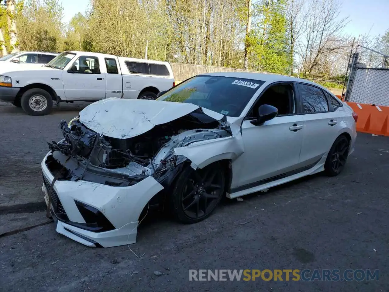 1 Photograph of a damaged car 2HGFE2F51PH501562 HONDA CIVIC 2023