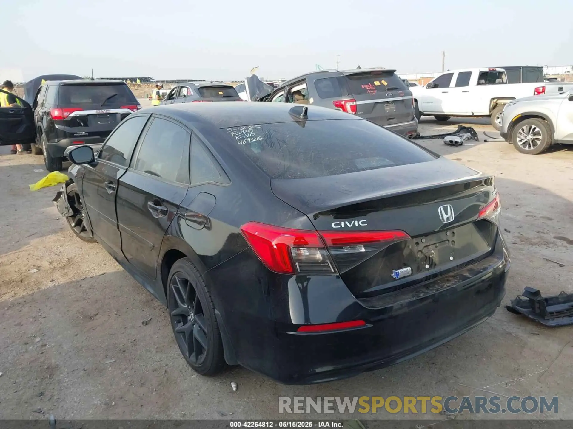 3 Photograph of a damaged car 2HGFE2F51PH503134 HONDA CIVIC 2023