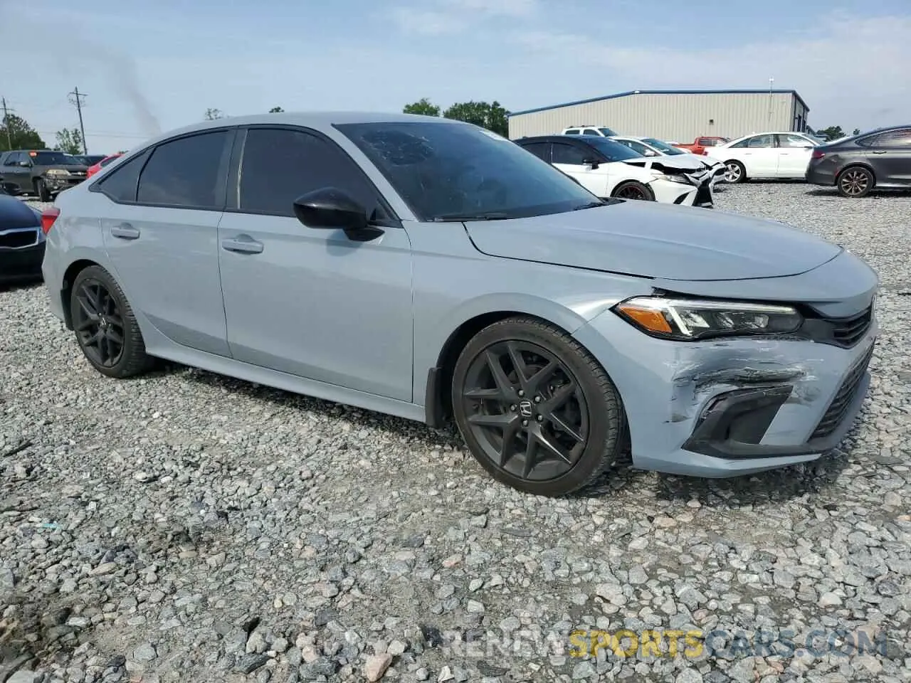 4 Photograph of a damaged car 2HGFE2F51PH507930 HONDA CIVIC 2023