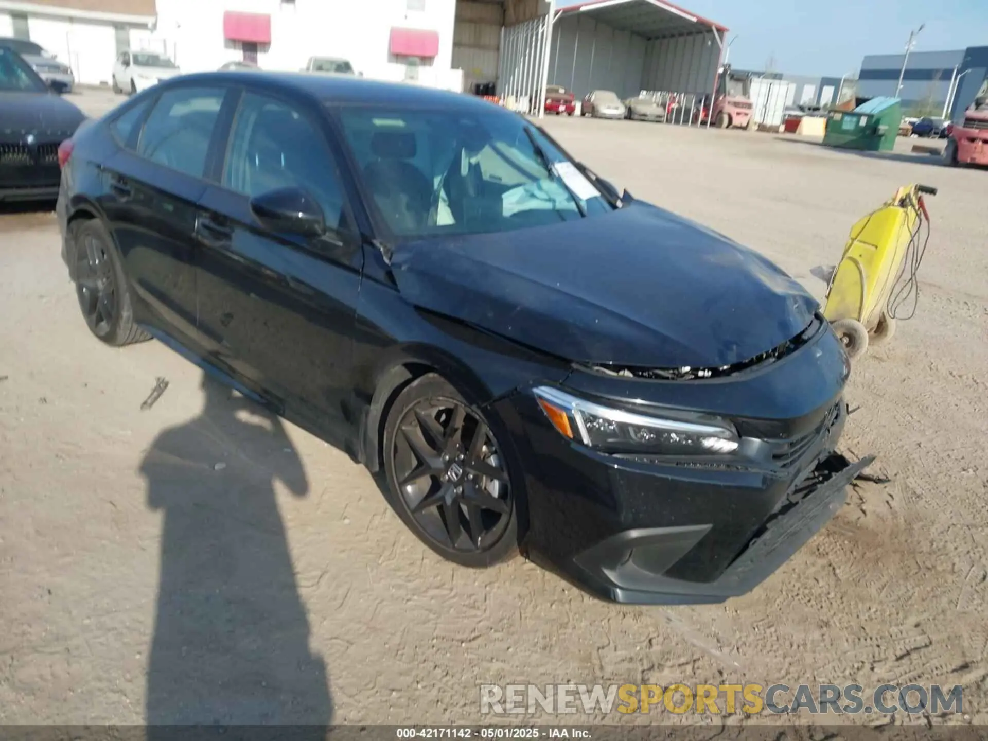 1 Photograph of a damaged car 2HGFE2F51PH516045 HONDA CIVIC 2023