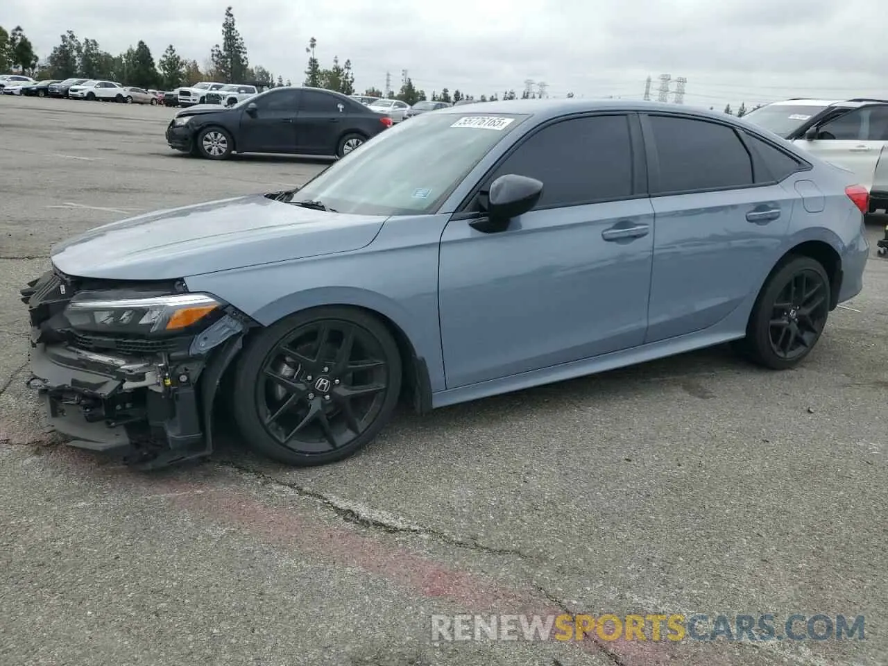 1 Photograph of a damaged car 2HGFE2F51PH516496 HONDA CIVIC 2023