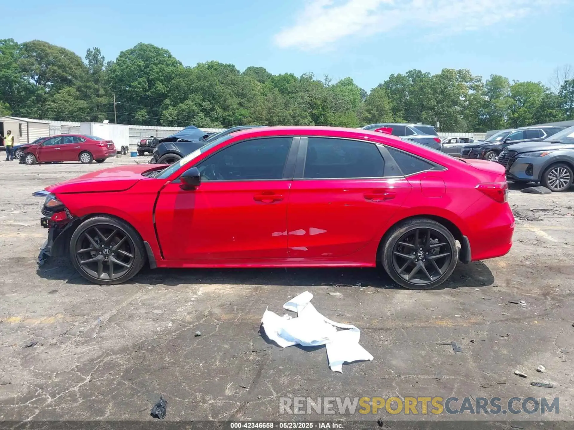 14 Photograph of a damaged car 2HGFE2F51PH522413 HONDA CIVIC 2023