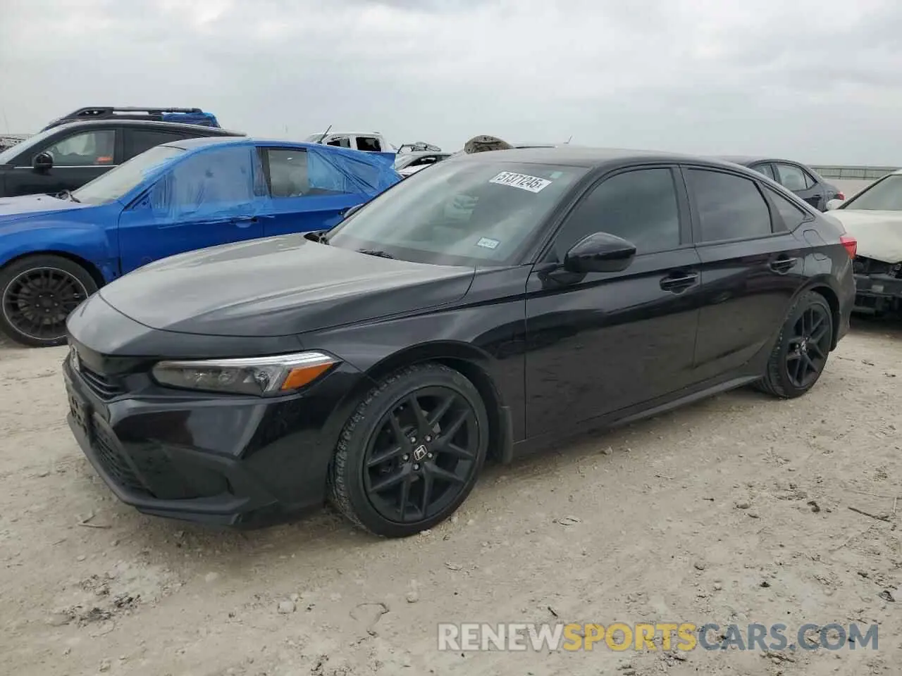 1 Photograph of a damaged car 2HGFE2F51PH523223 HONDA CIVIC 2023