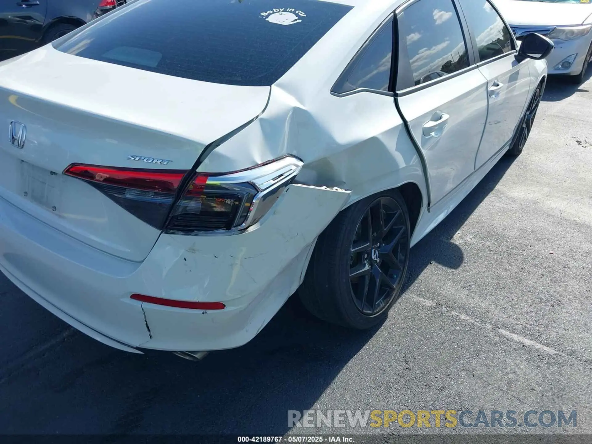 6 Photograph of a damaged car 2HGFE2F51PH525909 HONDA CIVIC 2023