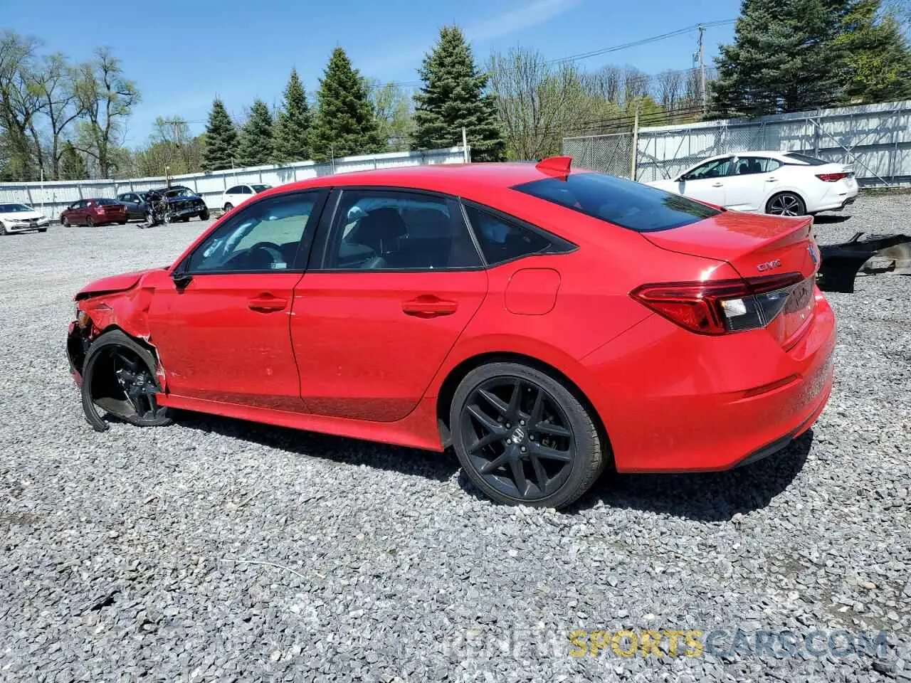 2 Photograph of a damaged car 2HGFE2F51PH534609 HONDA CIVIC 2023