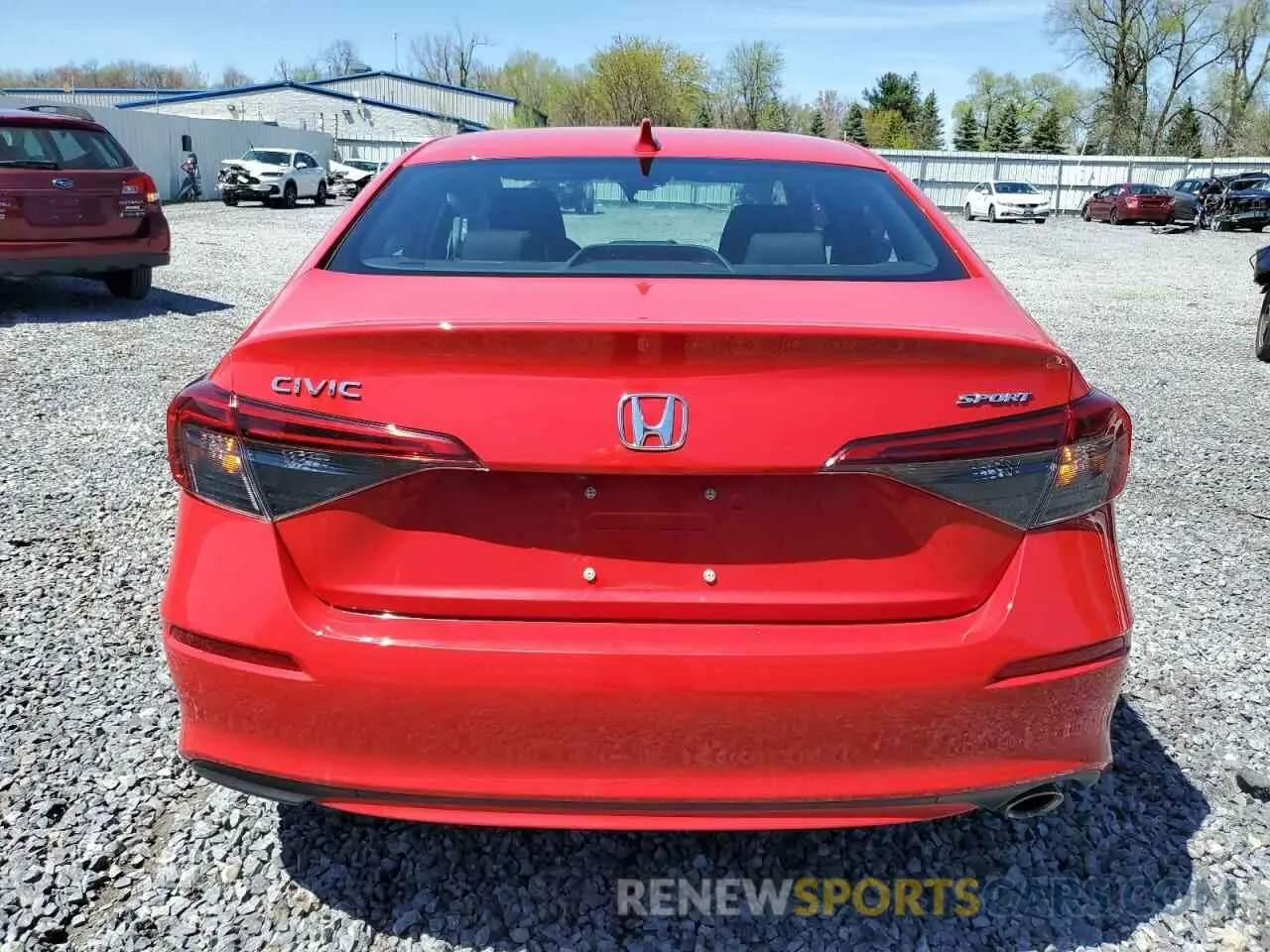 6 Photograph of a damaged car 2HGFE2F51PH534609 HONDA CIVIC 2023