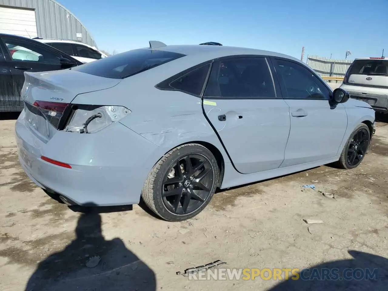 3 Photograph of a damaged car 2HGFE2F51PH535260 HONDA CIVIC 2023