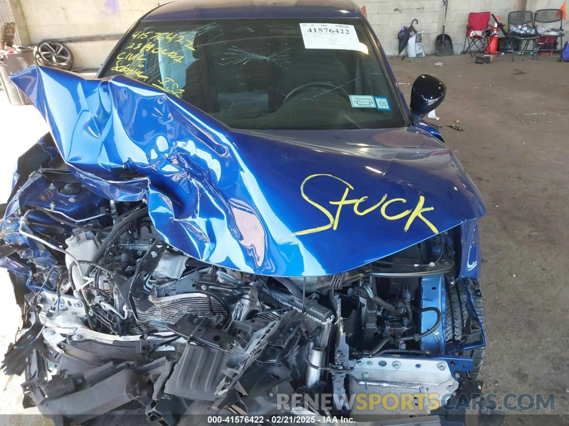 10 Photograph of a damaged car 2HGFE2F51PH536084 HONDA CIVIC 2023