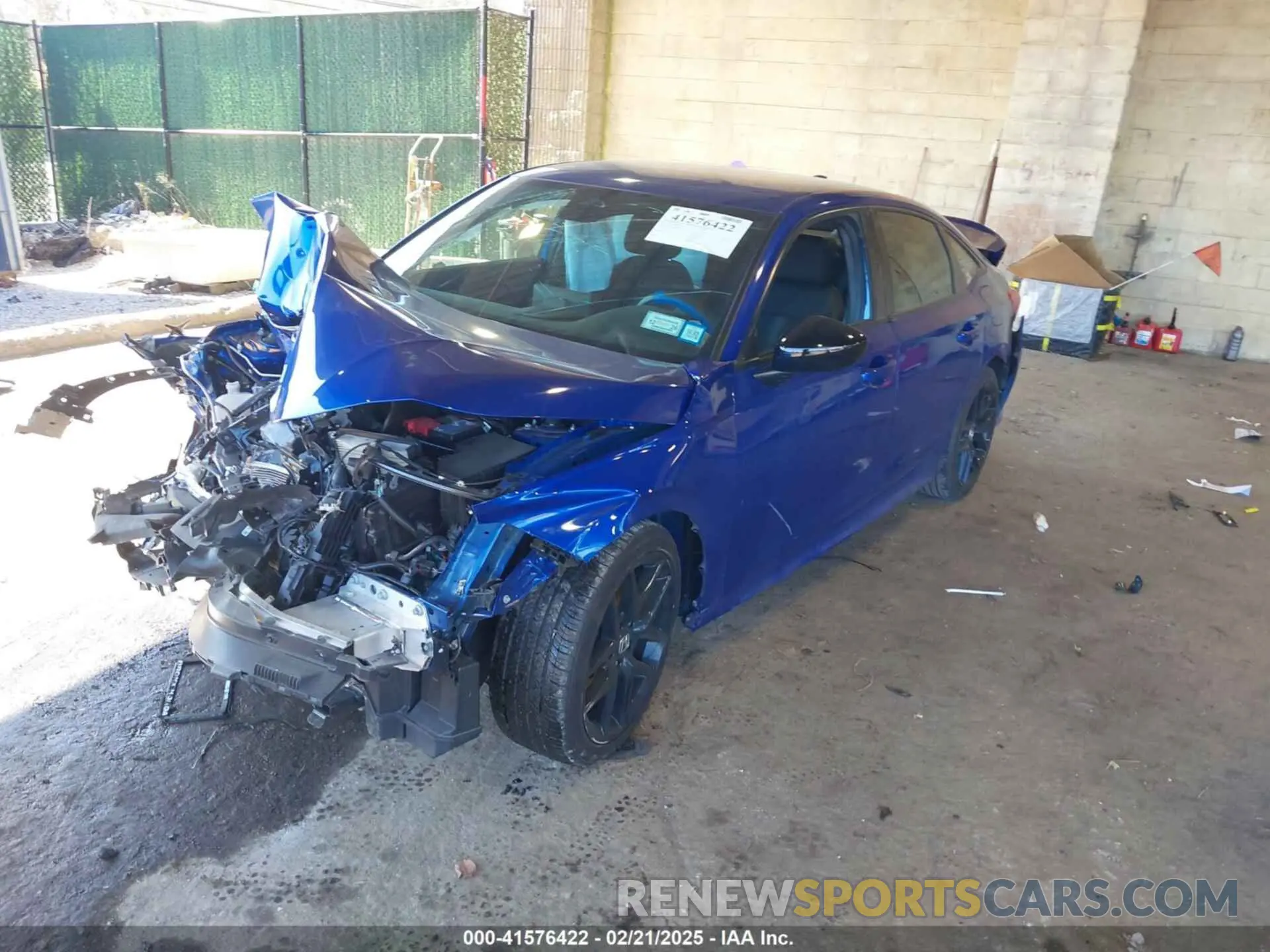 2 Photograph of a damaged car 2HGFE2F51PH536084 HONDA CIVIC 2023