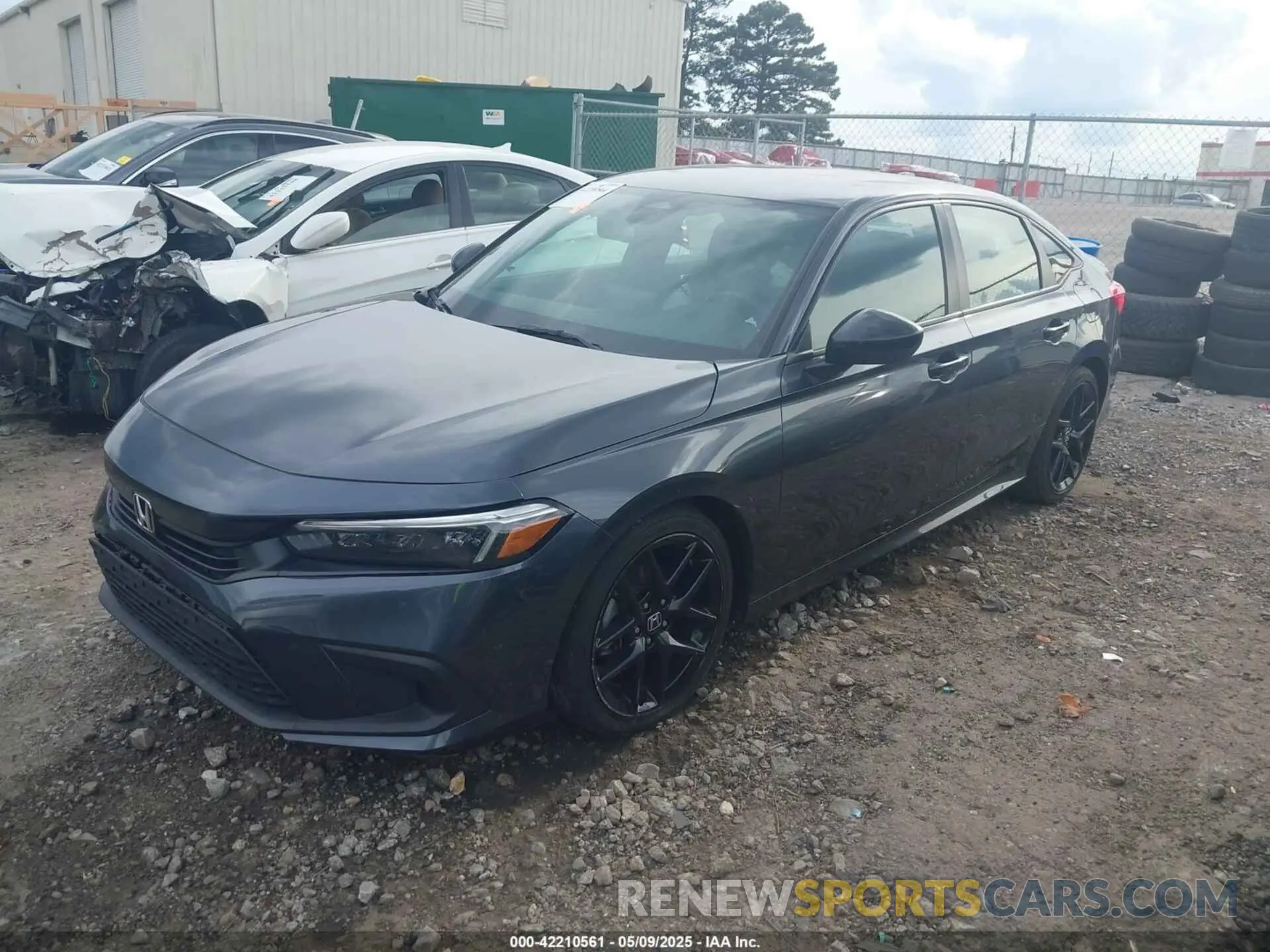 2 Photograph of a damaged car 2HGFE2F51PH536215 HONDA CIVIC 2023