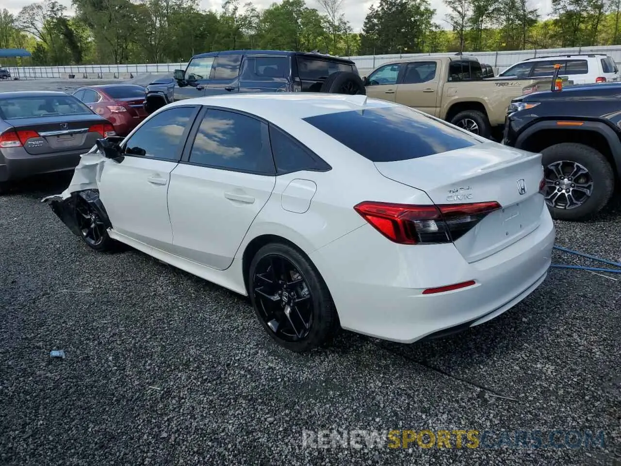 2 Photograph of a damaged car 2HGFE2F51PH543469 HONDA CIVIC 2023