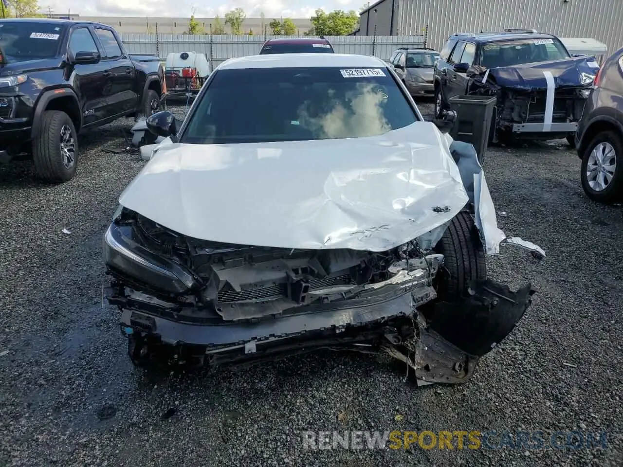 5 Photograph of a damaged car 2HGFE2F51PH543469 HONDA CIVIC 2023