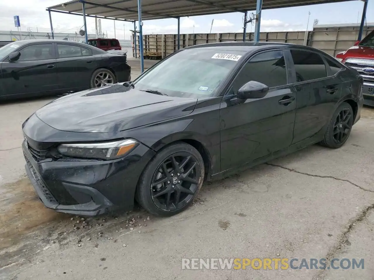 1 Photograph of a damaged car 2HGFE2F51PH544119 HONDA CIVIC 2023