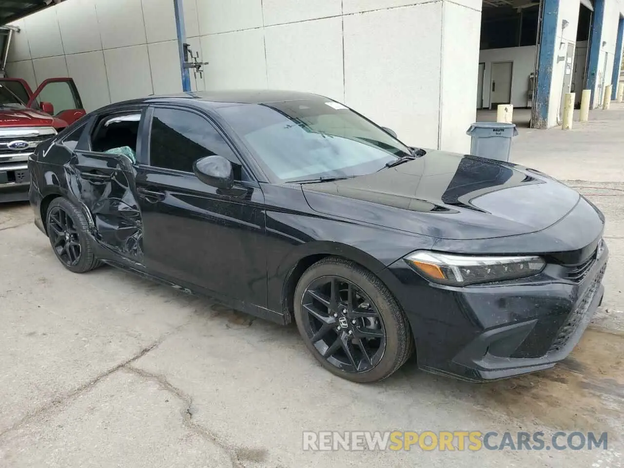 4 Photograph of a damaged car 2HGFE2F51PH544119 HONDA CIVIC 2023