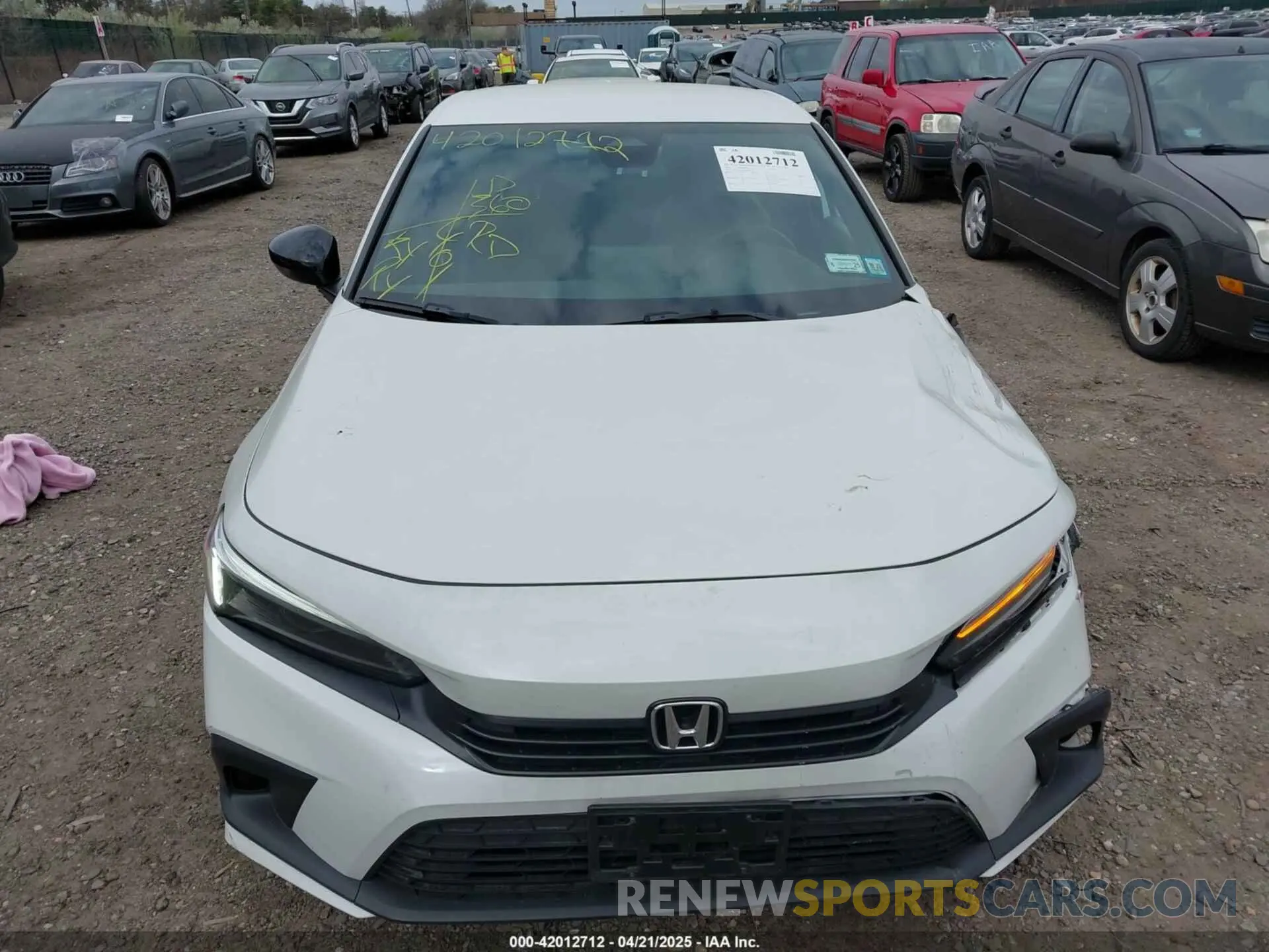 12 Photograph of a damaged car 2HGFE2F51PH546050 HONDA CIVIC 2023