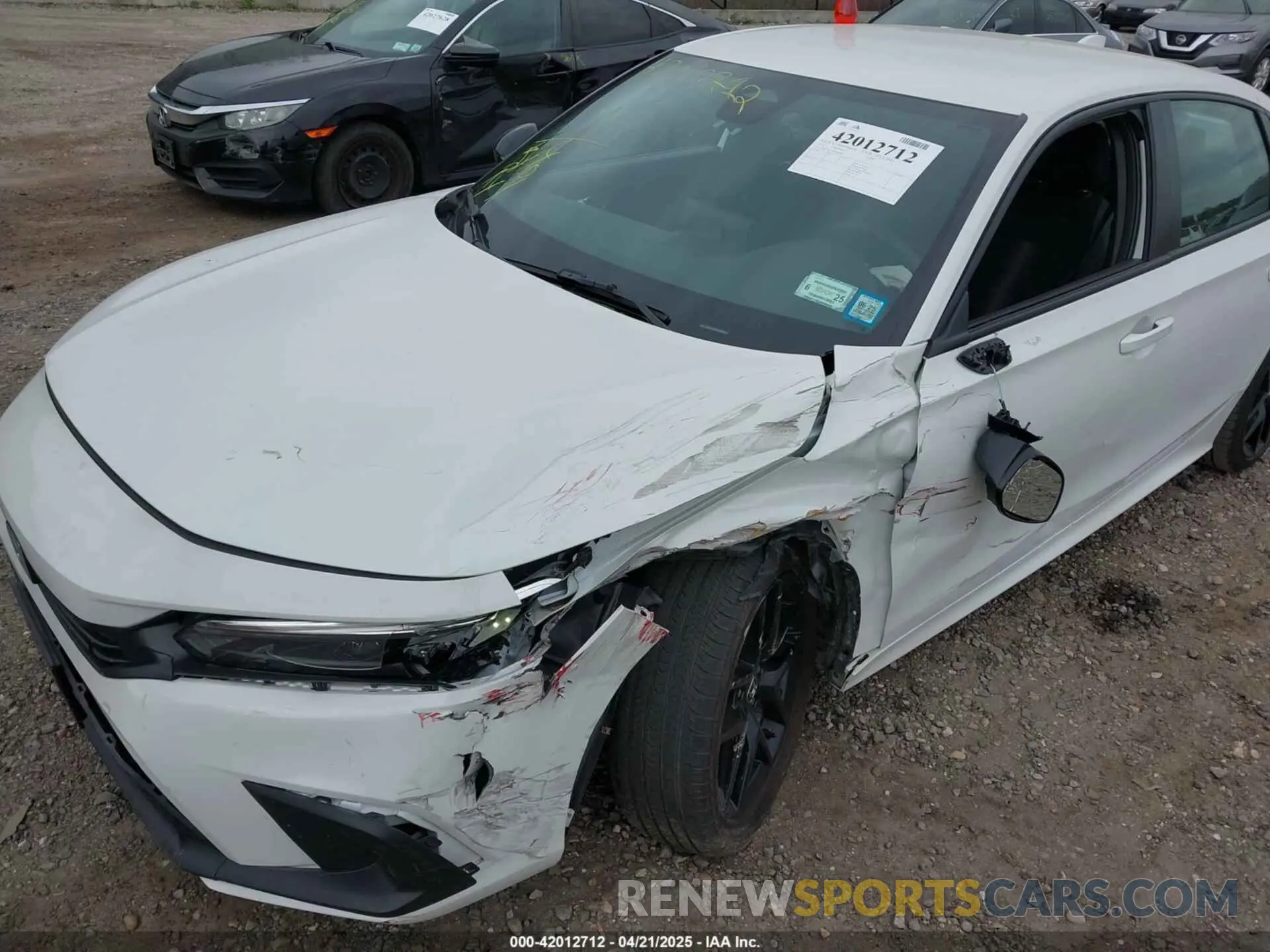 6 Photograph of a damaged car 2HGFE2F51PH546050 HONDA CIVIC 2023