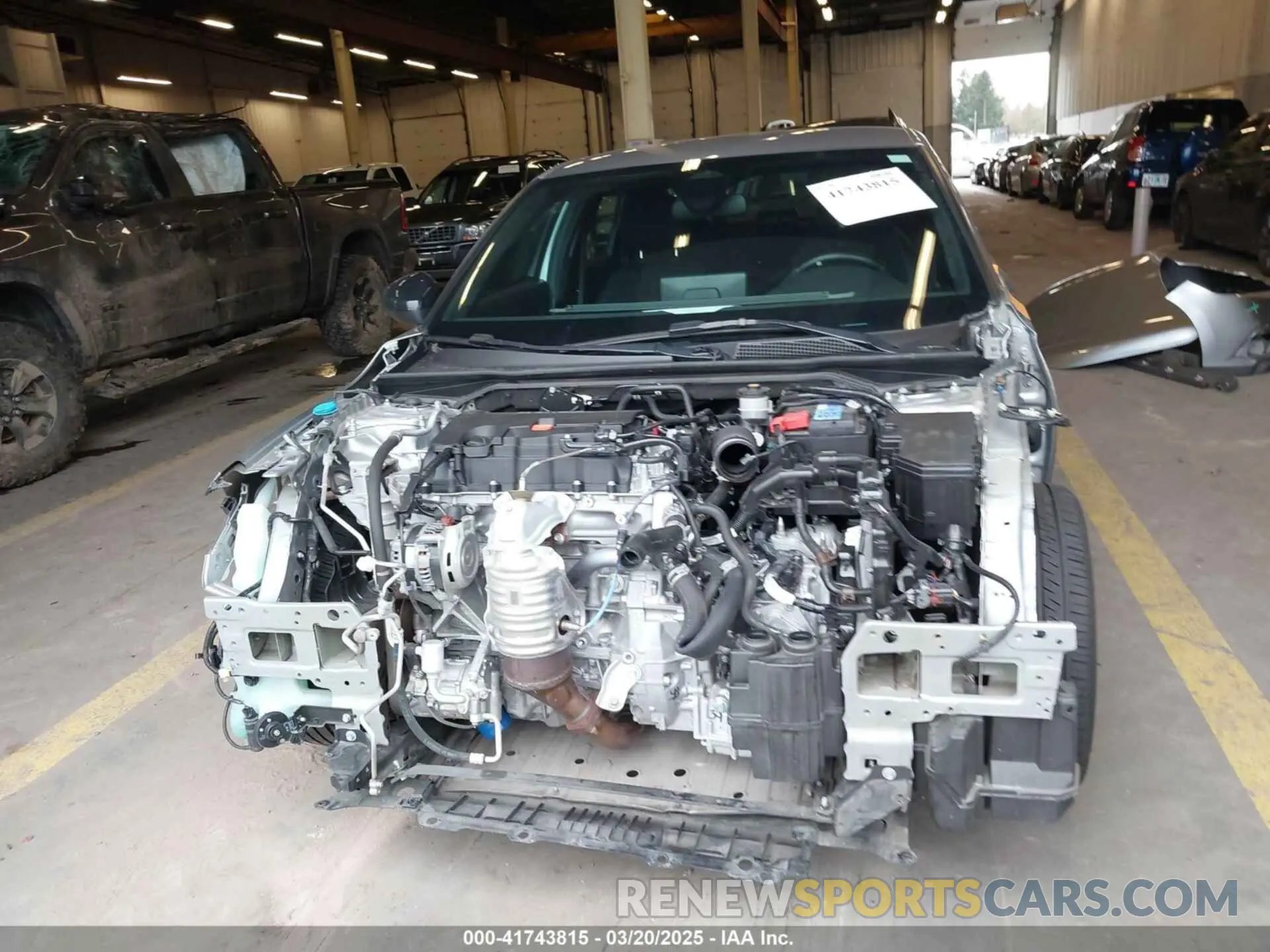 13 Photograph of a damaged car 2HGFE2F51PH555590 HONDA CIVIC 2023
