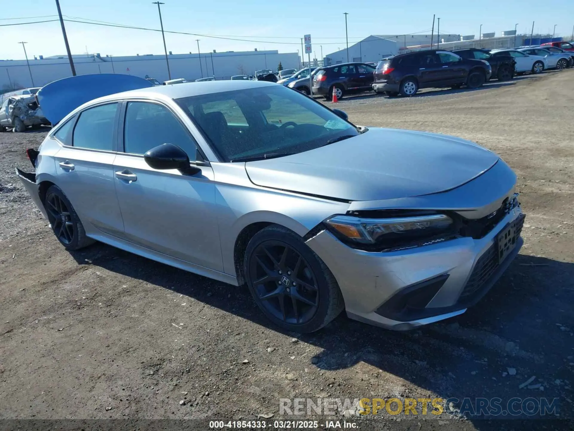 1 Photograph of a damaged car 2HGFE2F51PH558070 HONDA CIVIC 2023