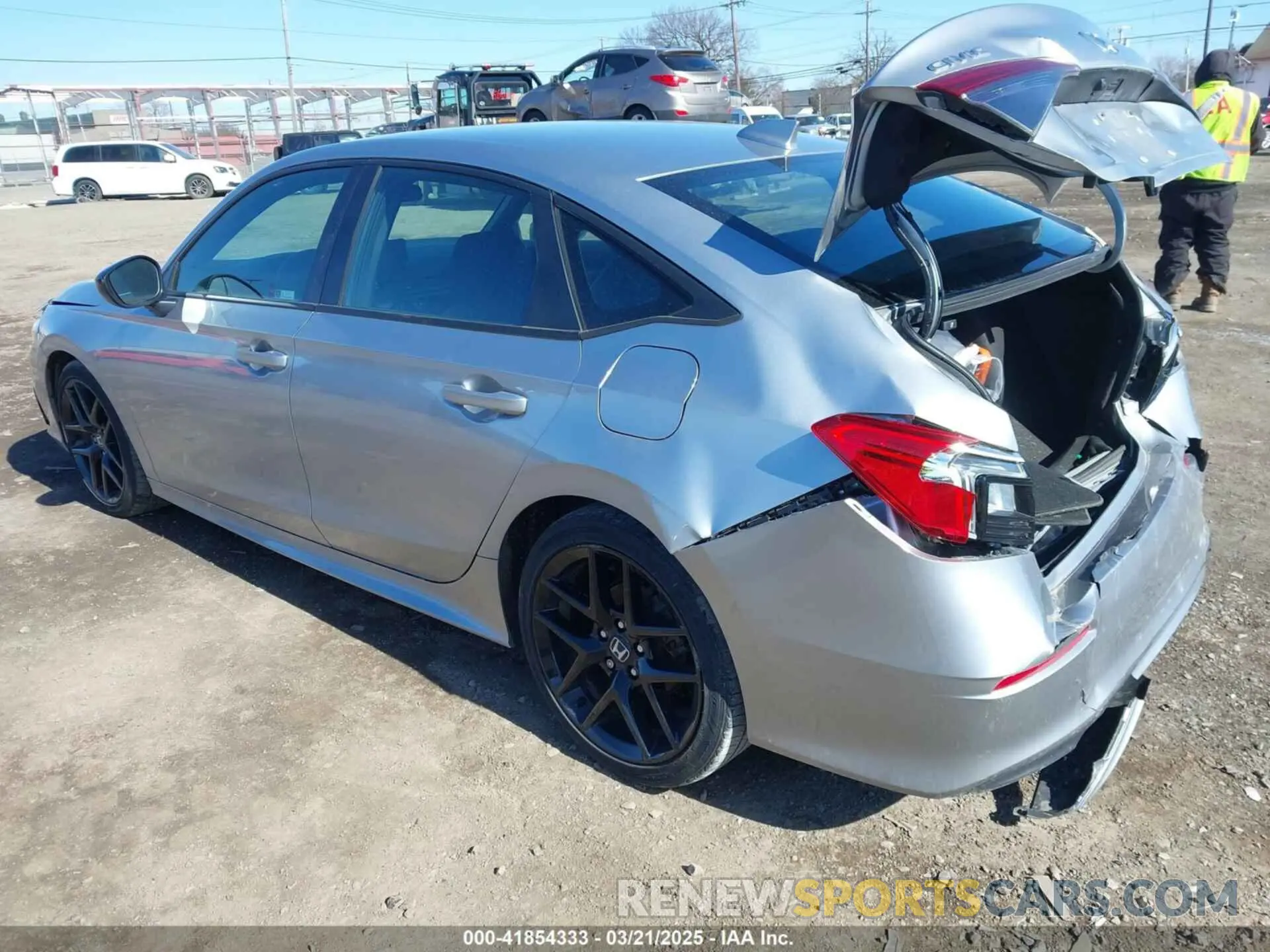 3 Photograph of a damaged car 2HGFE2F51PH558070 HONDA CIVIC 2023
