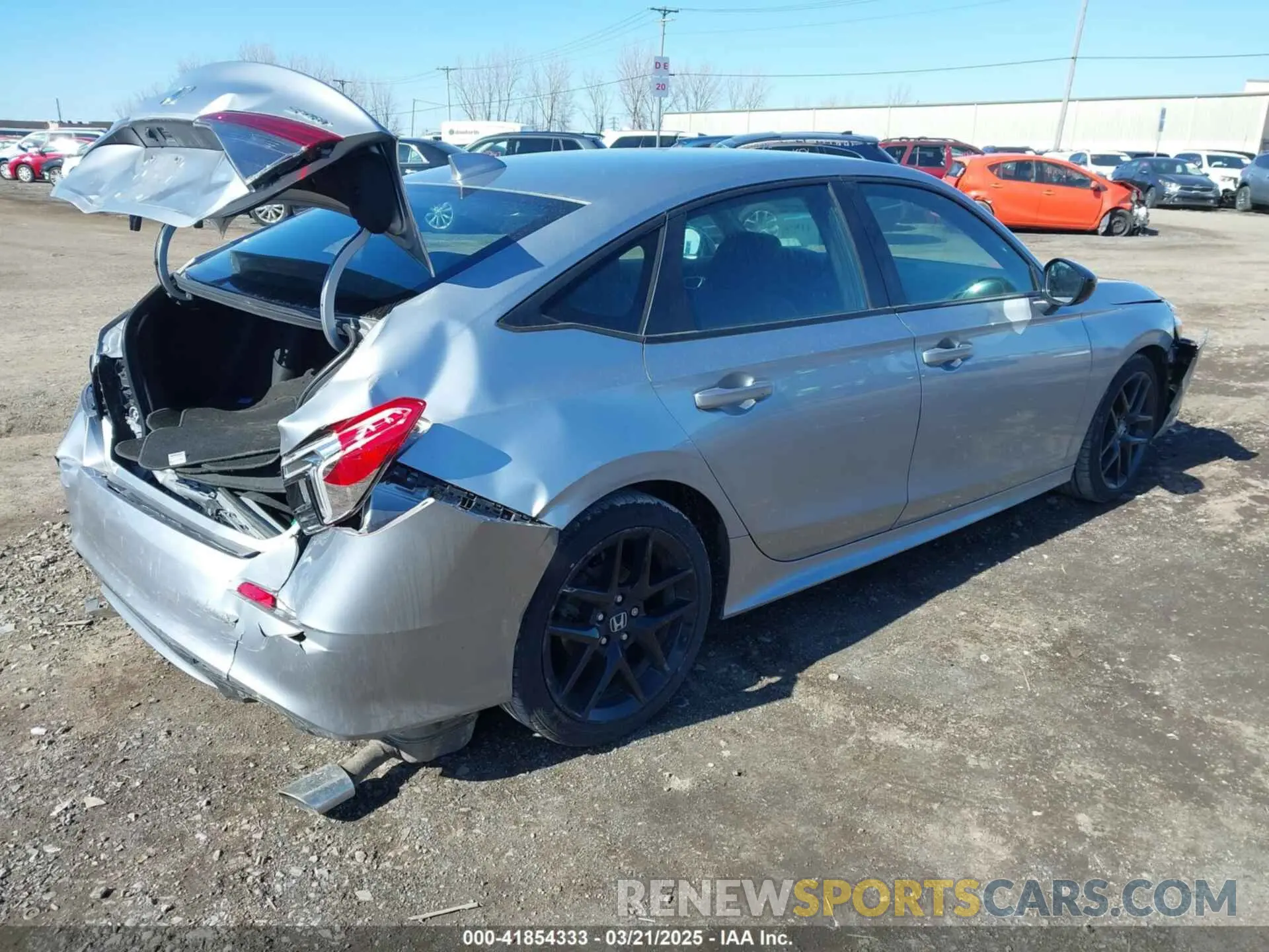 4 Photograph of a damaged car 2HGFE2F51PH558070 HONDA CIVIC 2023