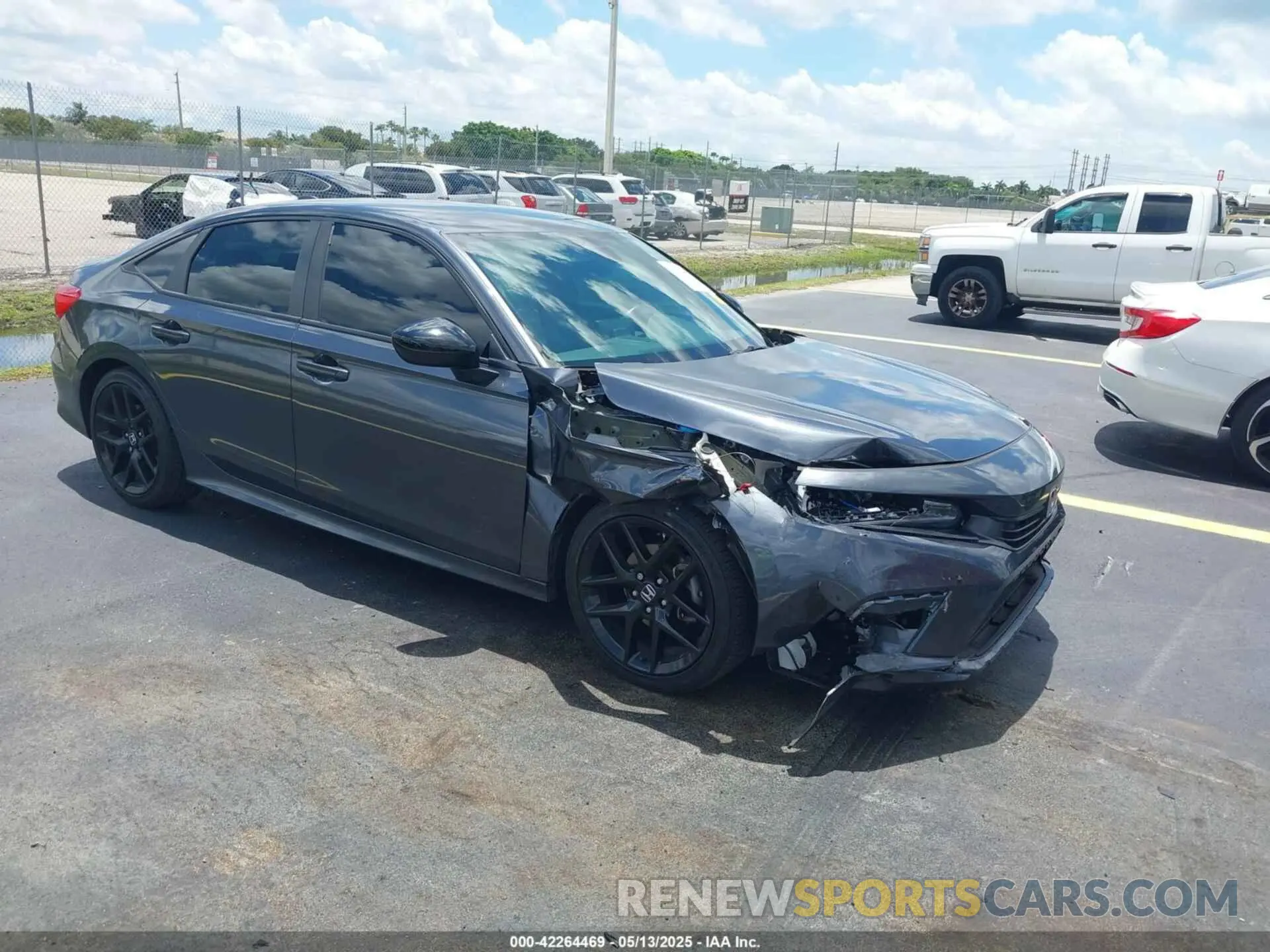 1 Photograph of a damaged car 2HGFE2F51PH561518 HONDA CIVIC 2023