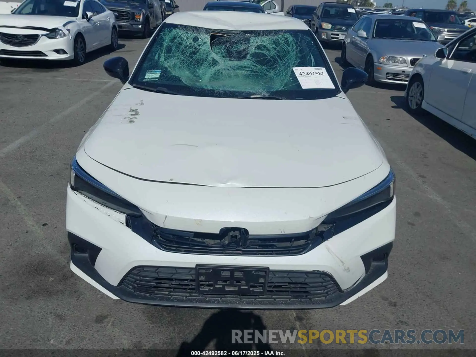 12 Photograph of a damaged car 2HGFE2F51PH563060 HONDA CIVIC 2023