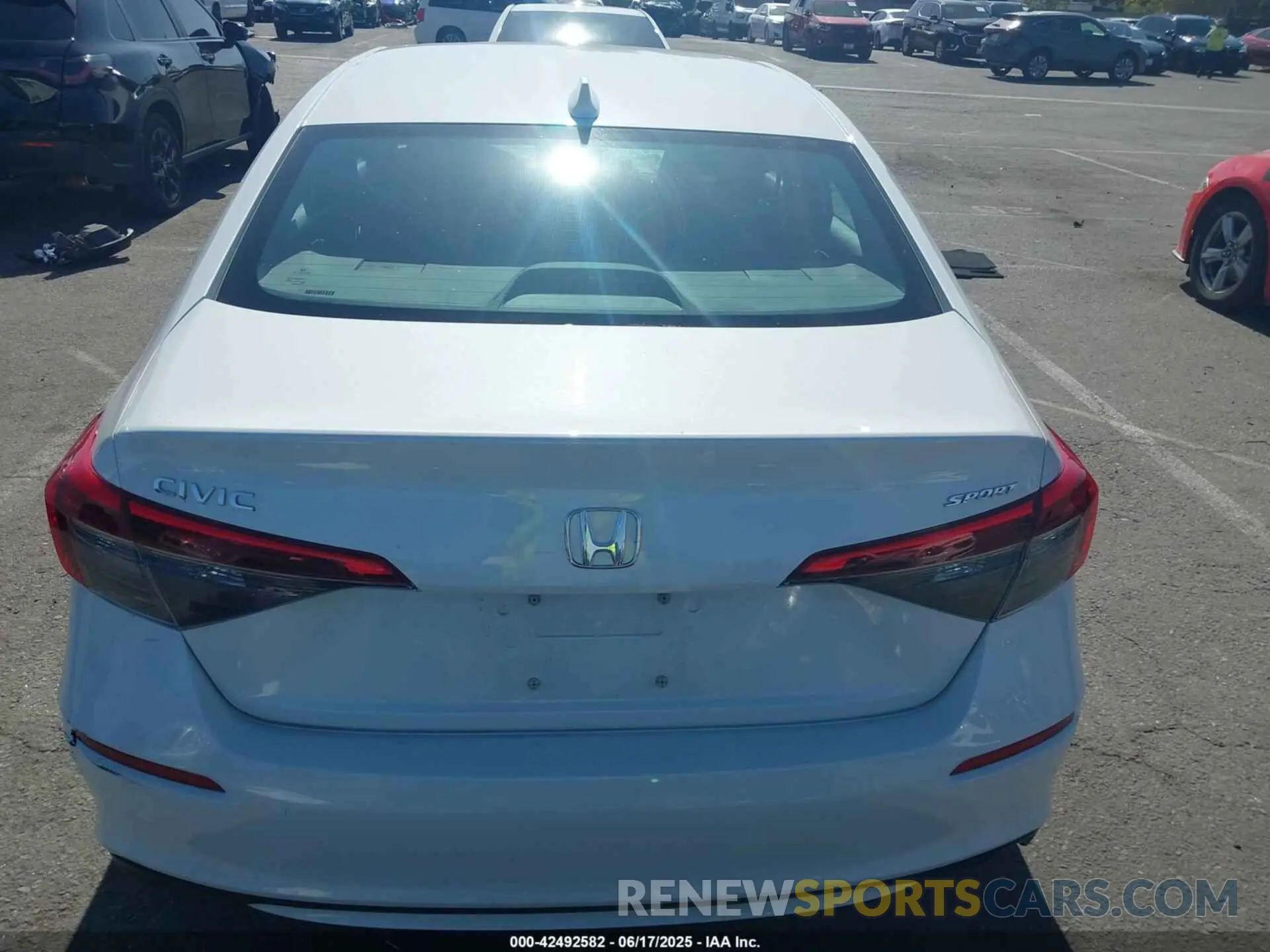16 Photograph of a damaged car 2HGFE2F51PH563060 HONDA CIVIC 2023